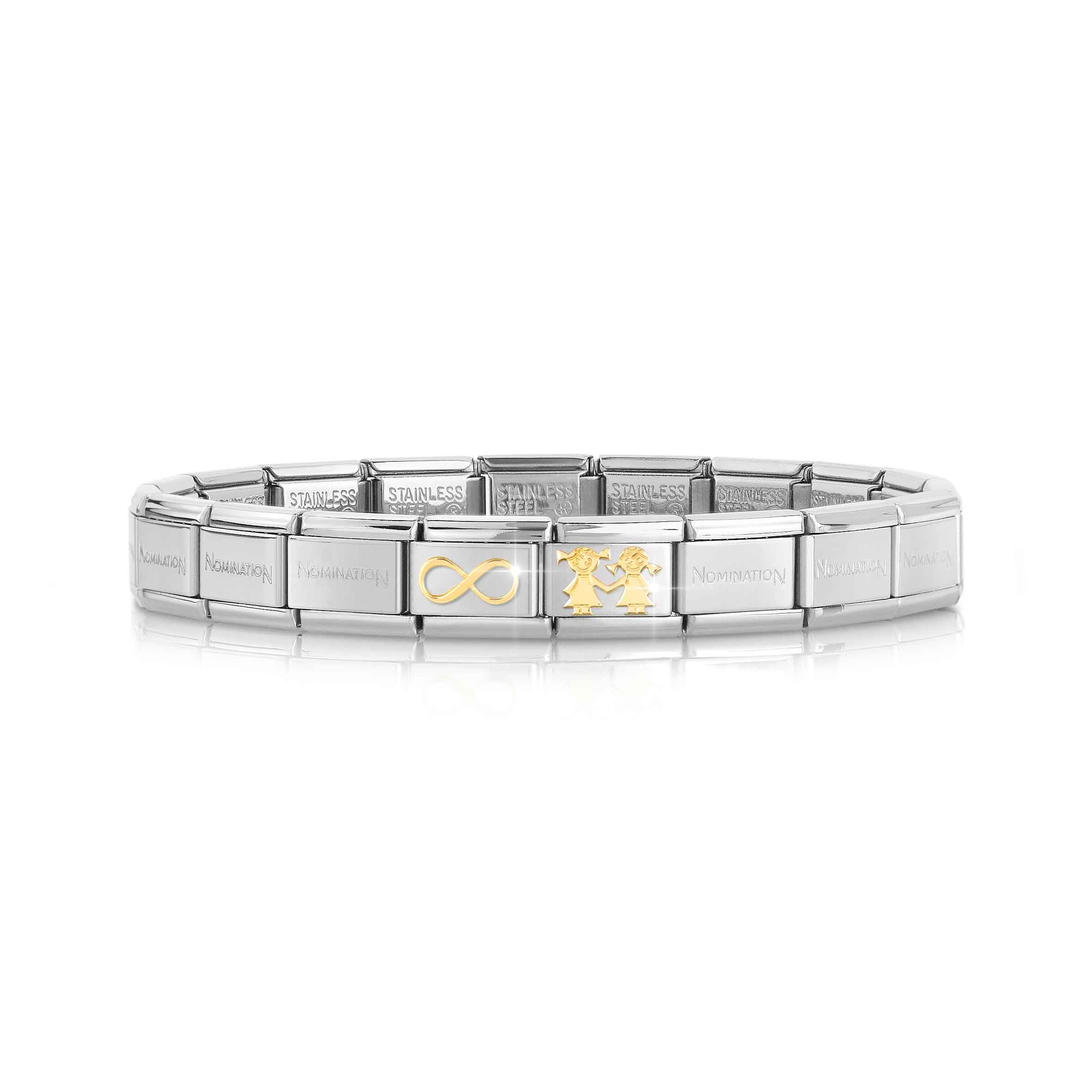 Classic Composable bracelet, Infinity + Sisters