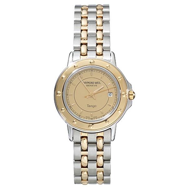 Raymond Weil Women's 5360-STP-10001 Tango Two-Tone Stainless Steel Watch