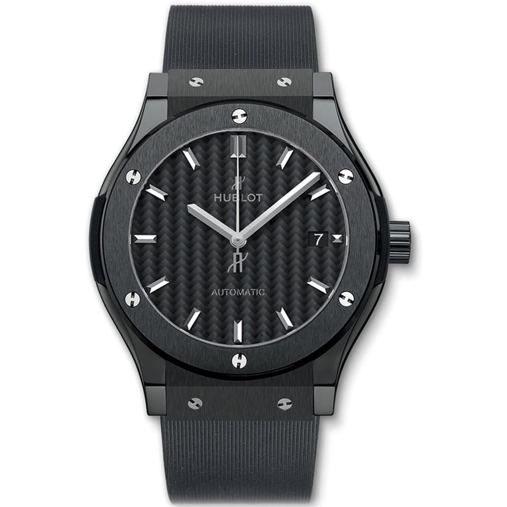 Hublot Classic Fusion Automatic 42mm Mens Watch 542.cm.1771.rx Black Magic