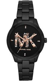 Ladies' Runaway Watch (Black/Rose-Gold)