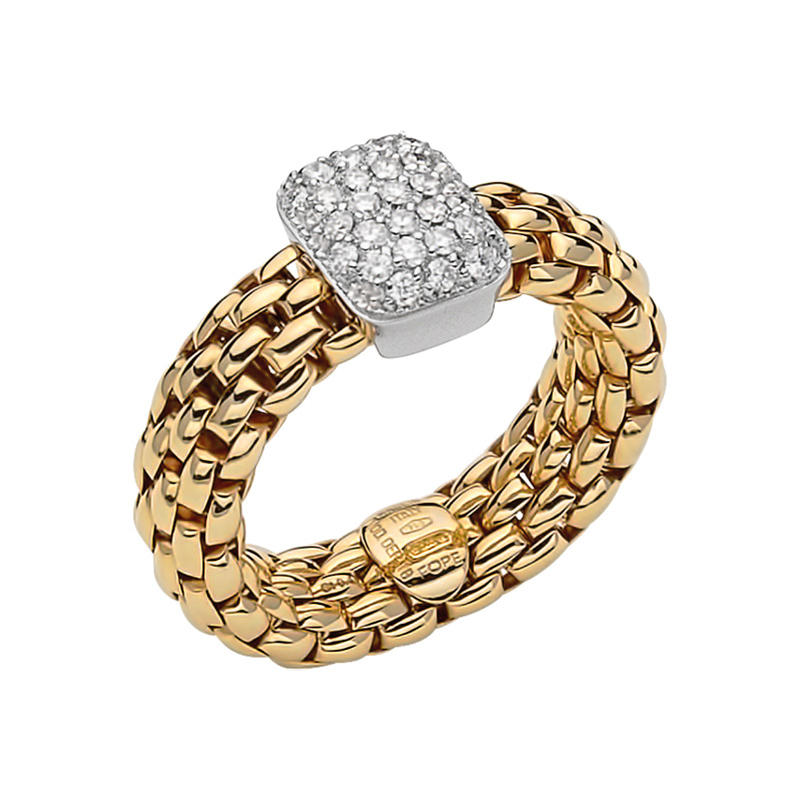 Diamond Fashion Ring in 18 Karat White & Yellow Gold 56002AX_PB_G_XBX