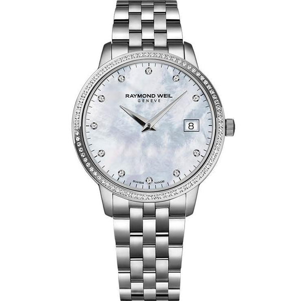Raymond Weil Women's 5629-STS-97081 Freelancer Diamond Stainless Steel Watch