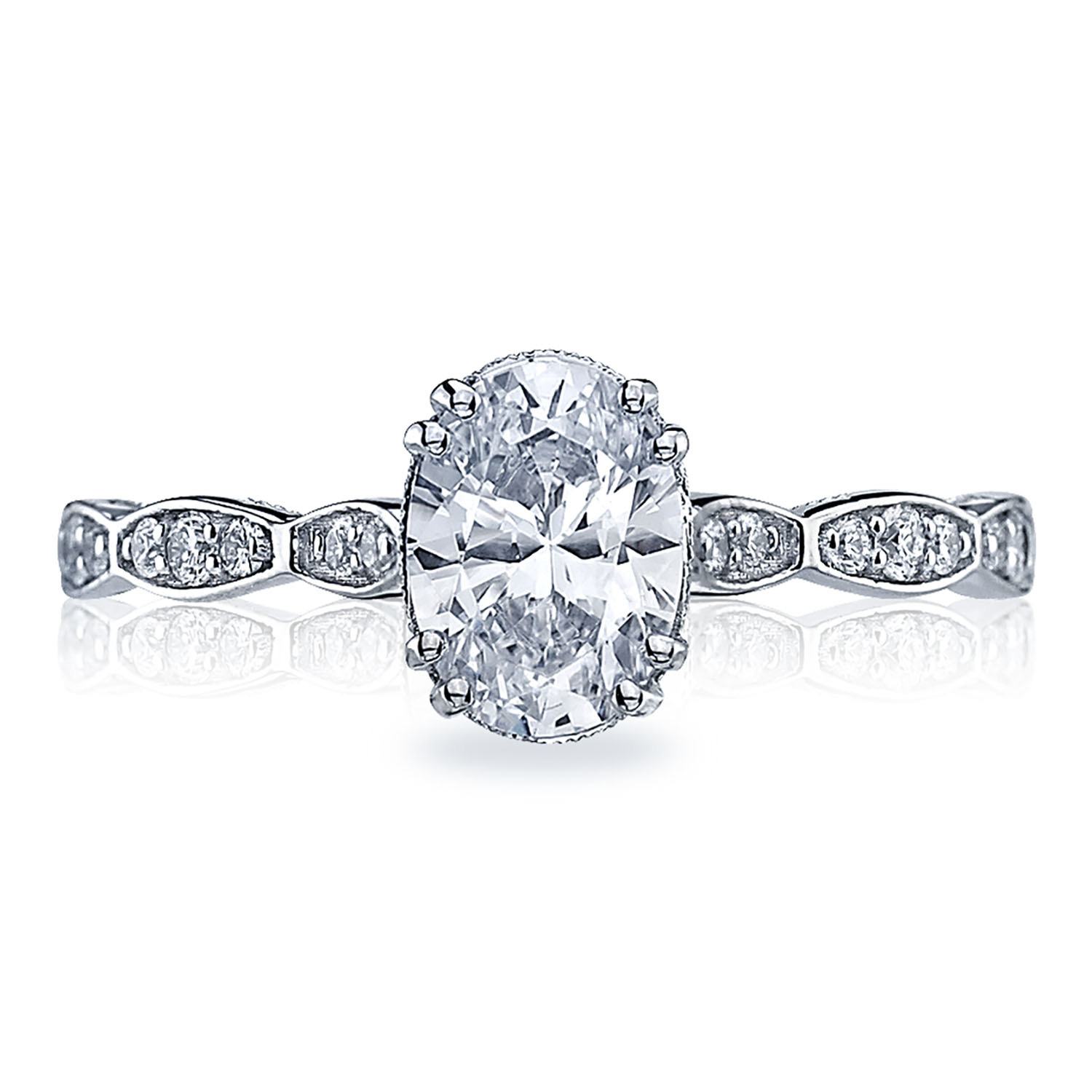57-2OV Oval Solitaire Engagement Ring