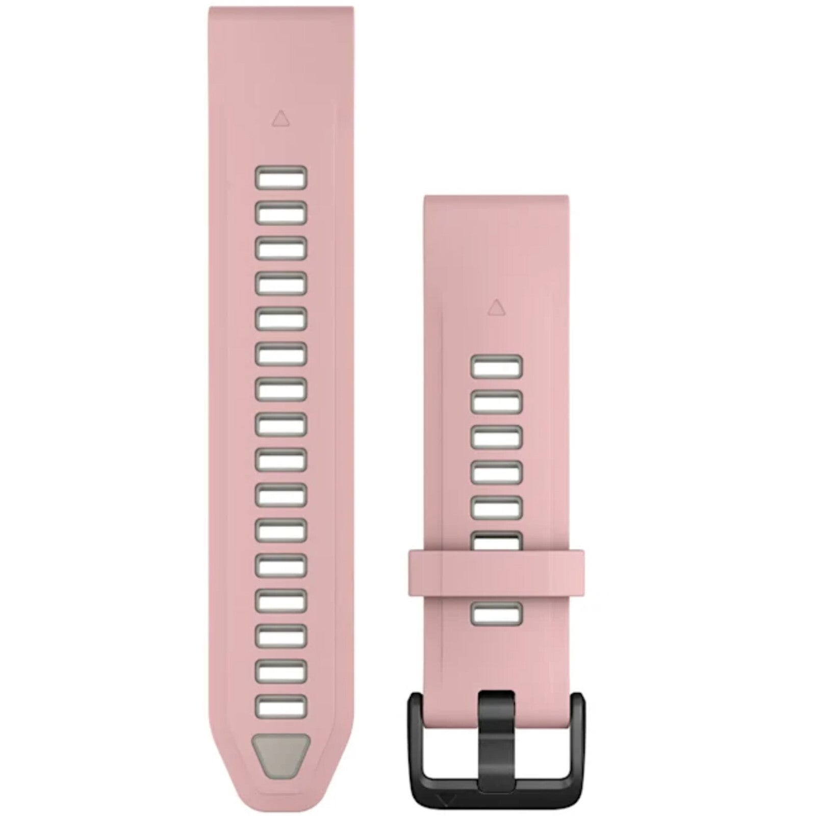 QuickFit® 20 Watch Bands, Dust Rose/Fog Gray Silicone