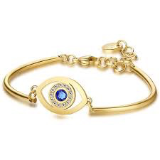 Chakra Eye Bracelet (Gold)
