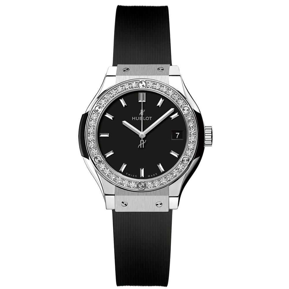 Hublot Classic Fusion Quartz 33mm Ladies Watch 581.nx.1171.rx.1104