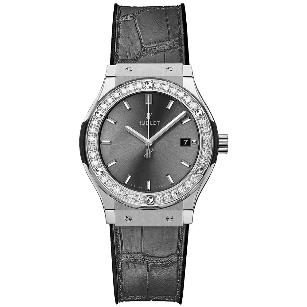 Hublot Classic Fusion Quartz 33mm Ladies Watch 581.nx.7071.lr.1104