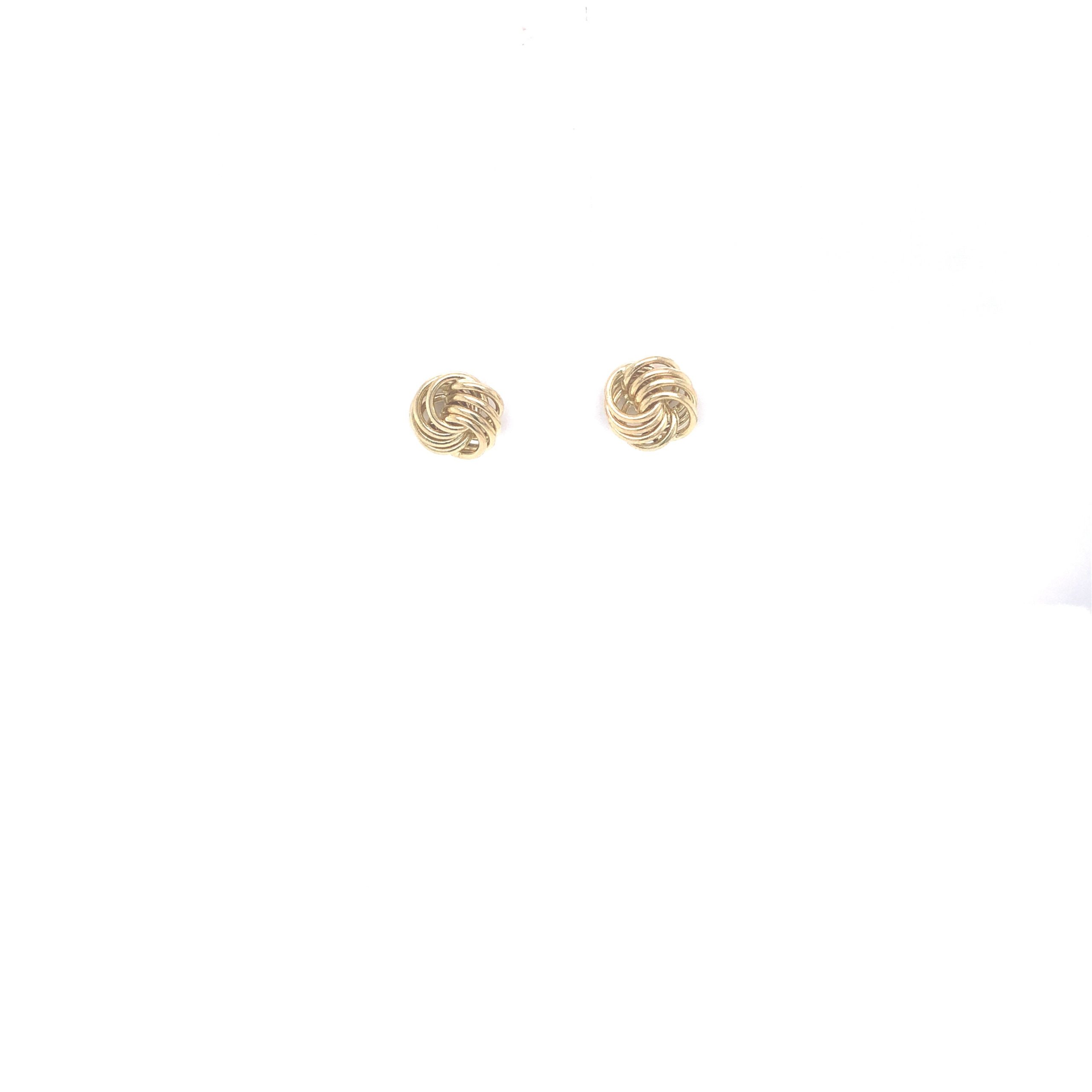Stud Earrings Intertwined