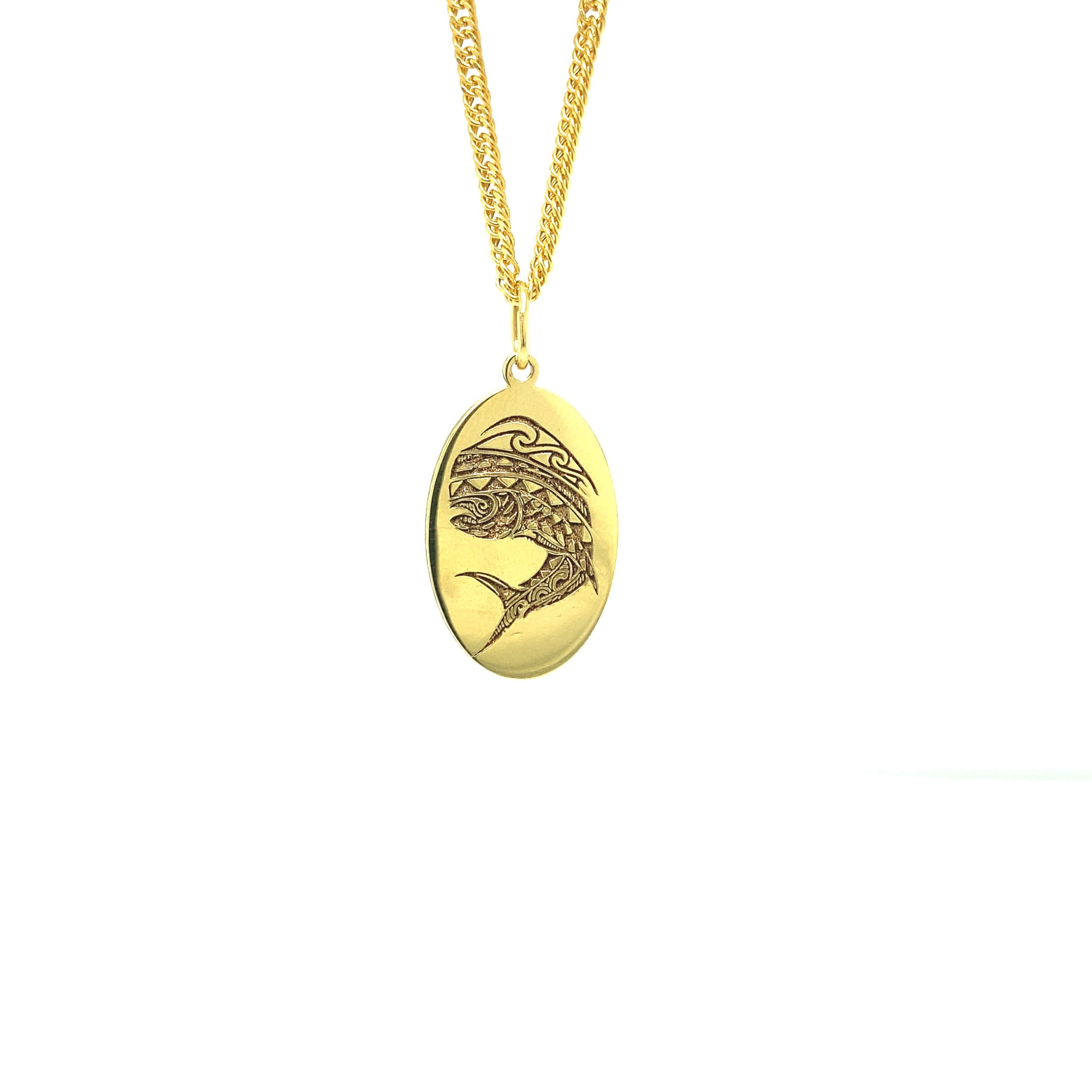 14K DORADO FISH PENDANT