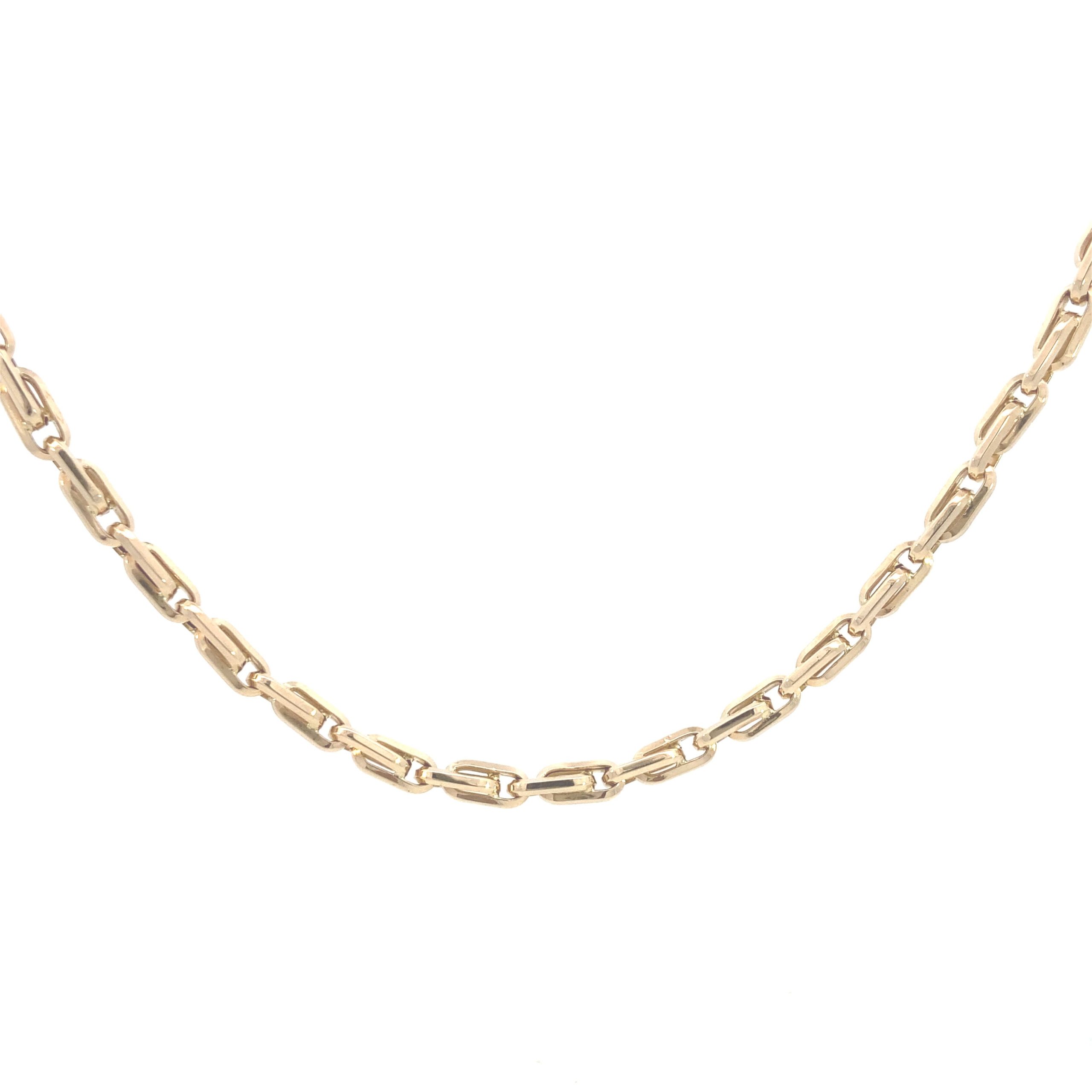 14K Gold Double Fancy Necklace