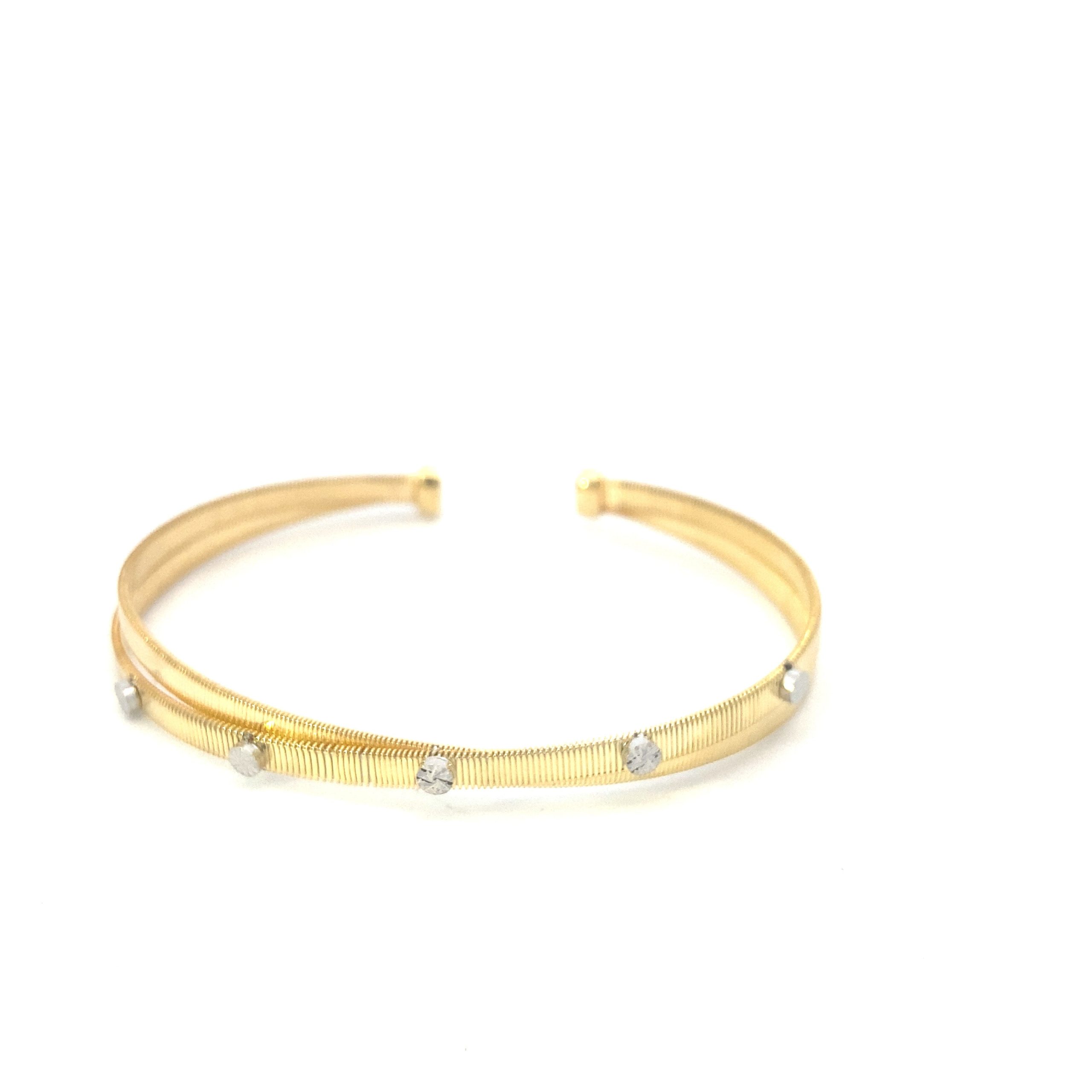 Marcello Pane Bangle Two-Tone 925
