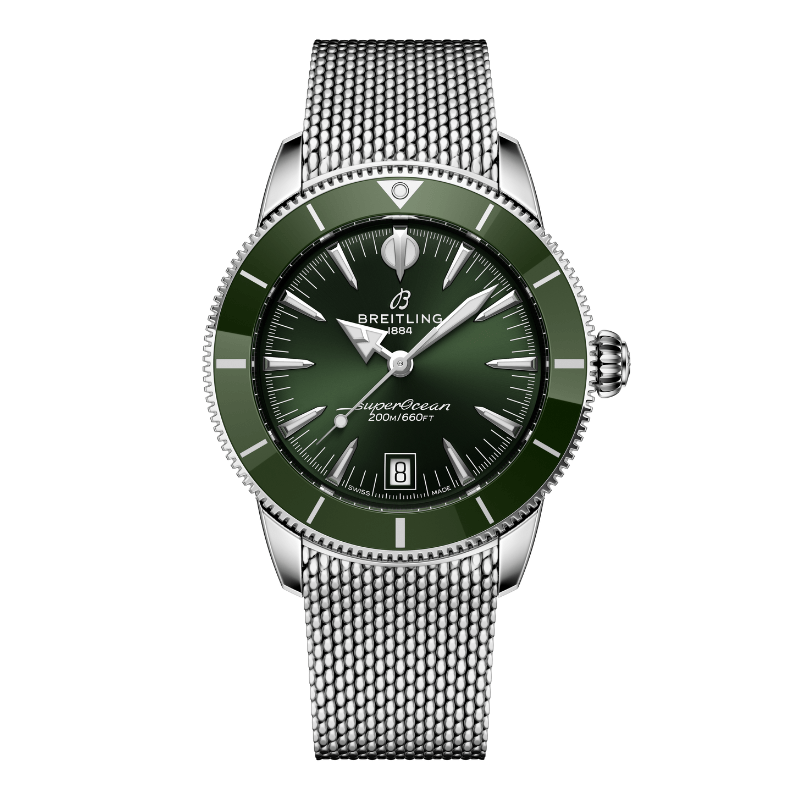 Breitling Superocean Heritage B31 Automatic 40 Green Bracelet - AB3110361L1A1