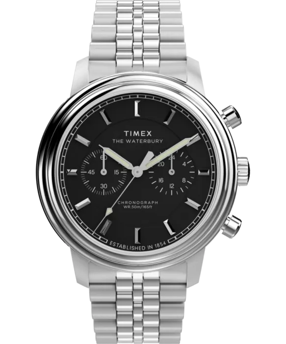 Timex® Chronograph 'Waterbury Metropolitan' Men's Watch TW2Y23400