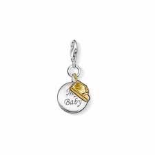 Two-Tone "My Baby" Charm (Silver/Gold)