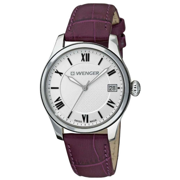 Wenger Women's 60.0521.103 Terragraph Purple Leather Watch