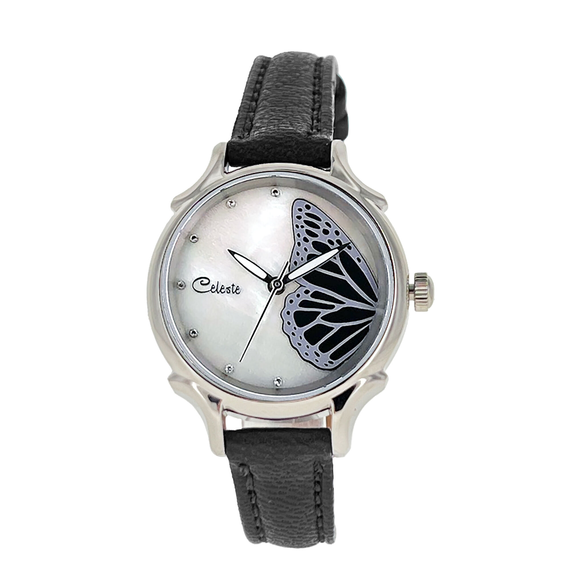 Celeste Transformation - Butterfly Mother of Pearl Watch, 30mm
