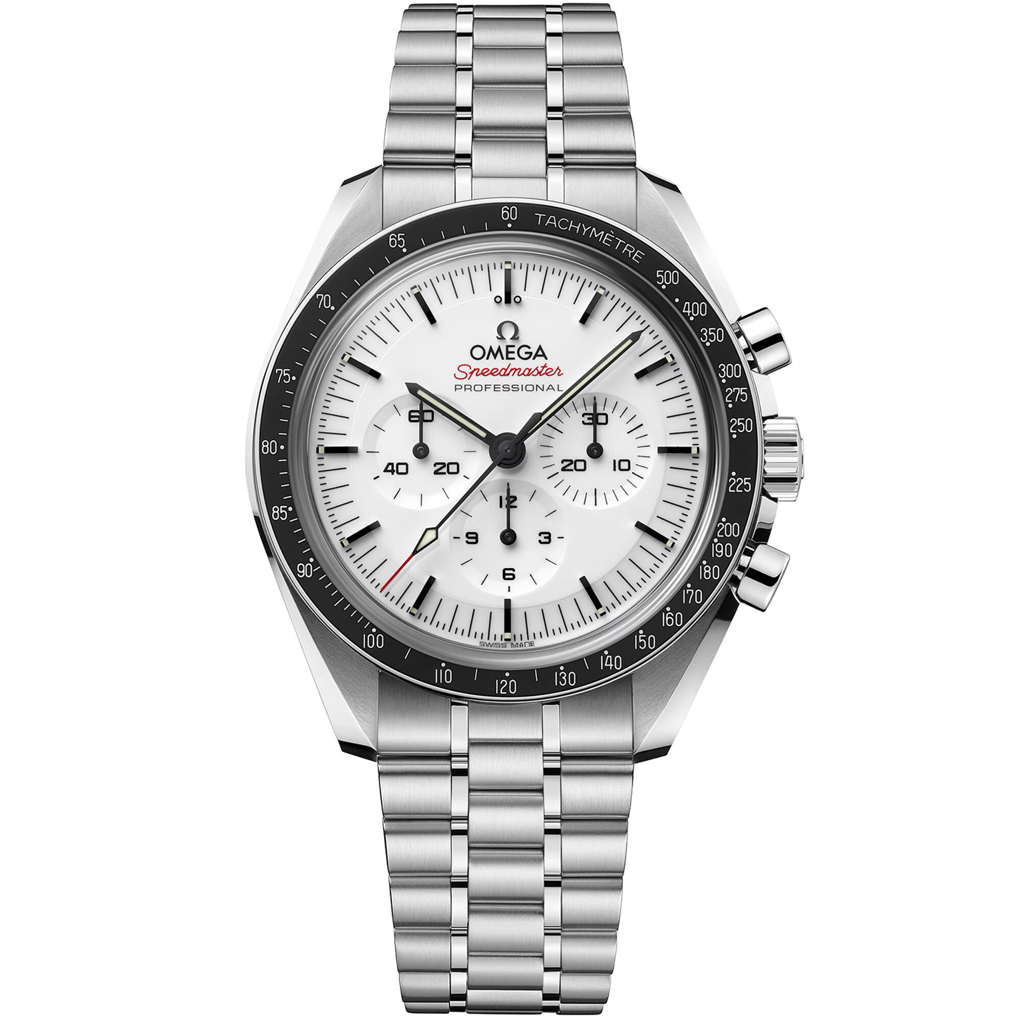 OMEGA Speedmaster Moonwatch Professional White Dial Watch, 42mm
