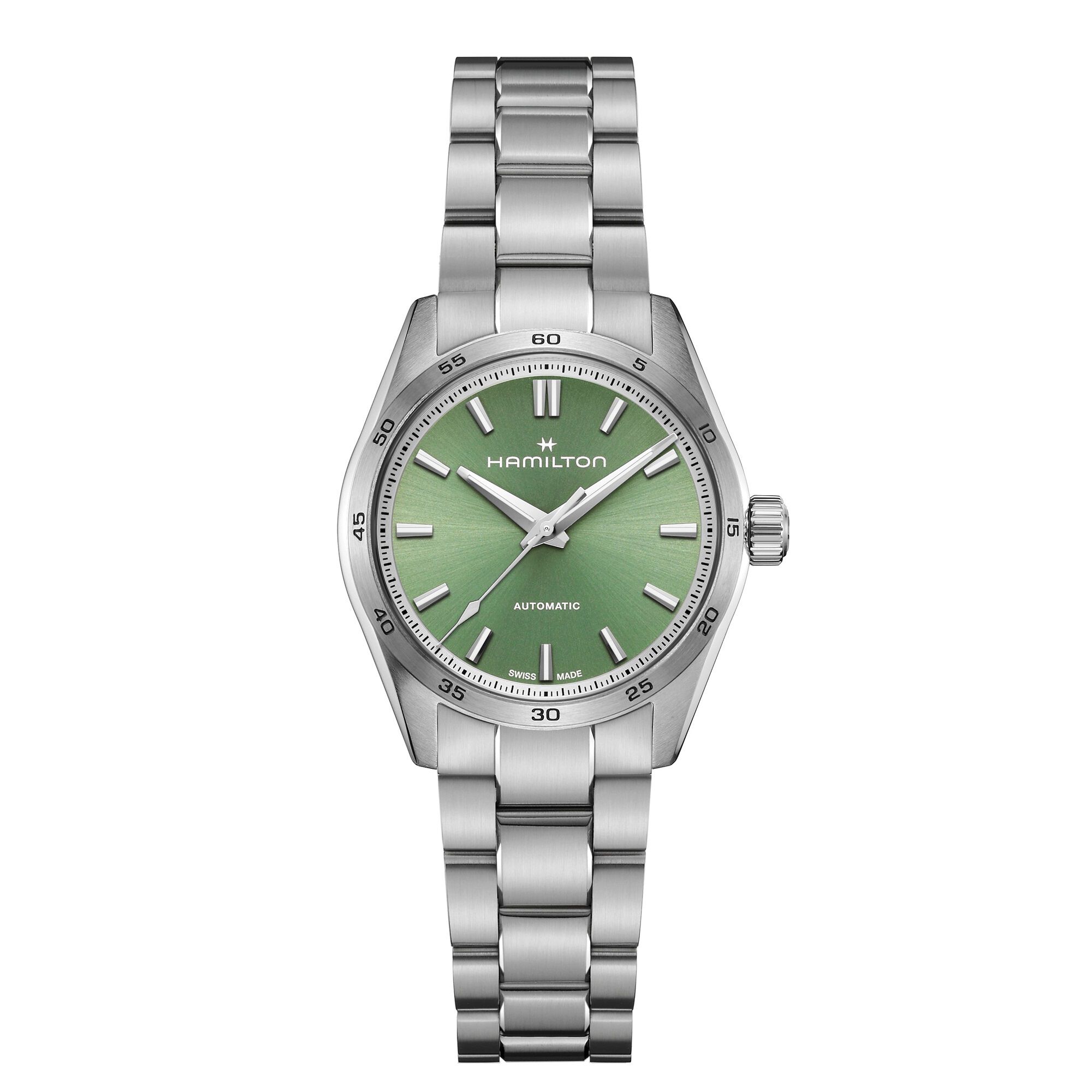 Hamilton Jazzmaster Performer Auto Watch Green Dial, 34mm
