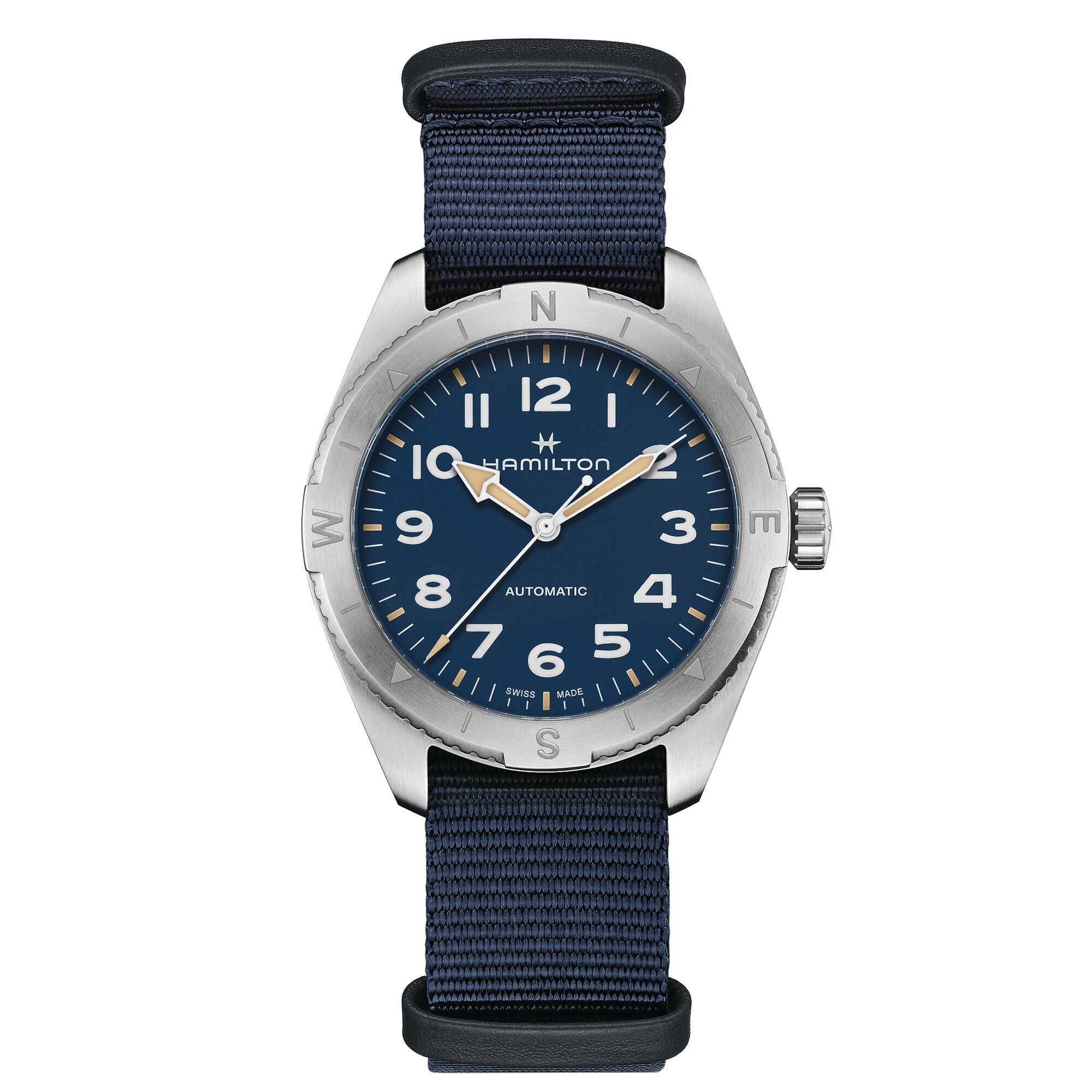 Hamilton Khaki Field Expedition Auto Watch Blue Dial, 41mm