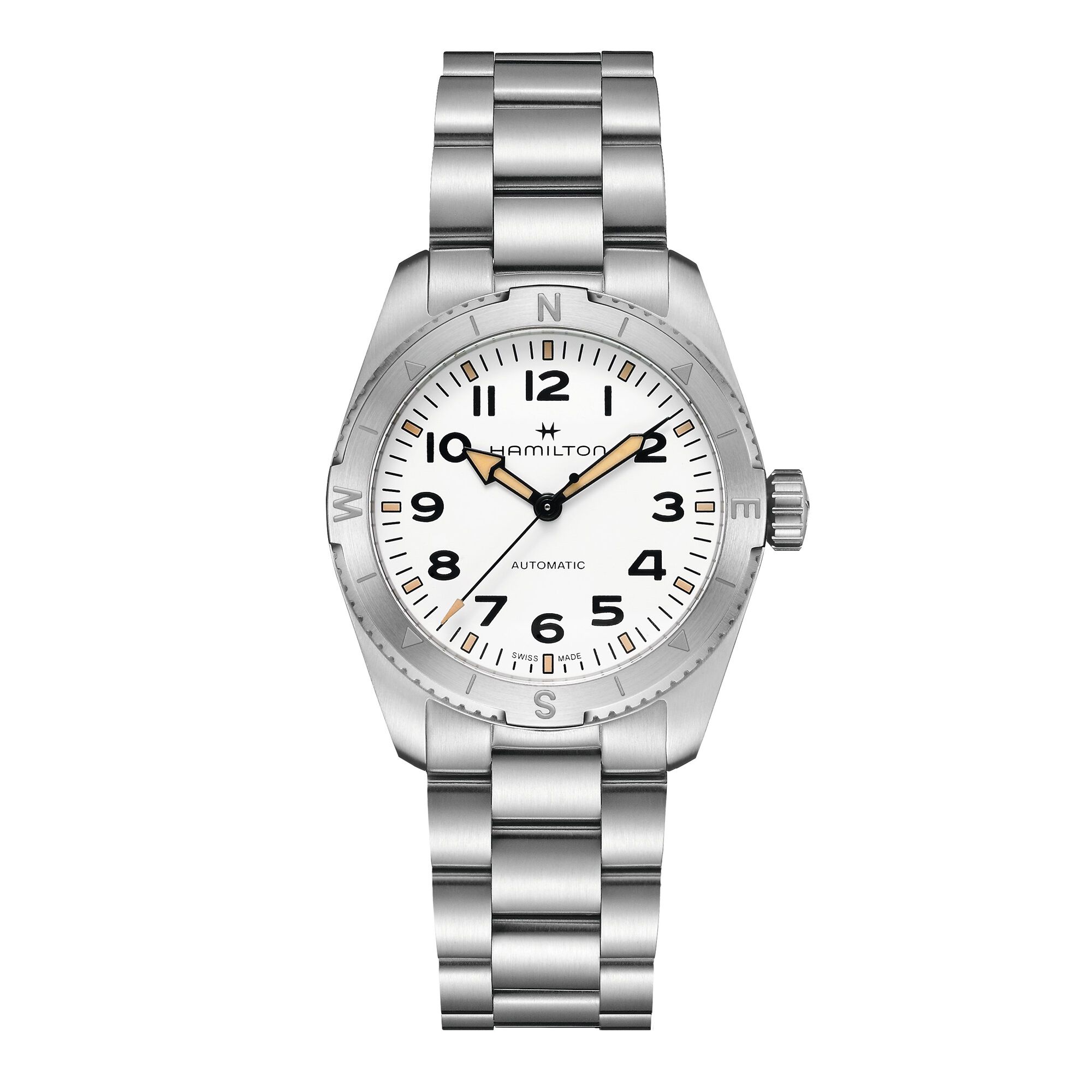 Hamilton Khaki Field Expedition Auto Watch White Dial, 37mm