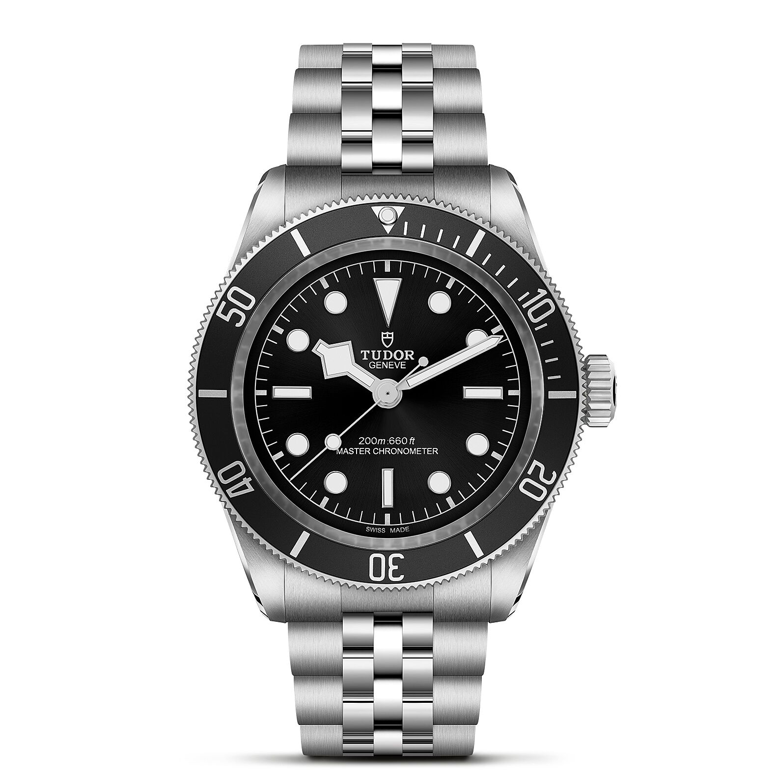 TUDOR Black Bay Black Dial Watch, 41mm