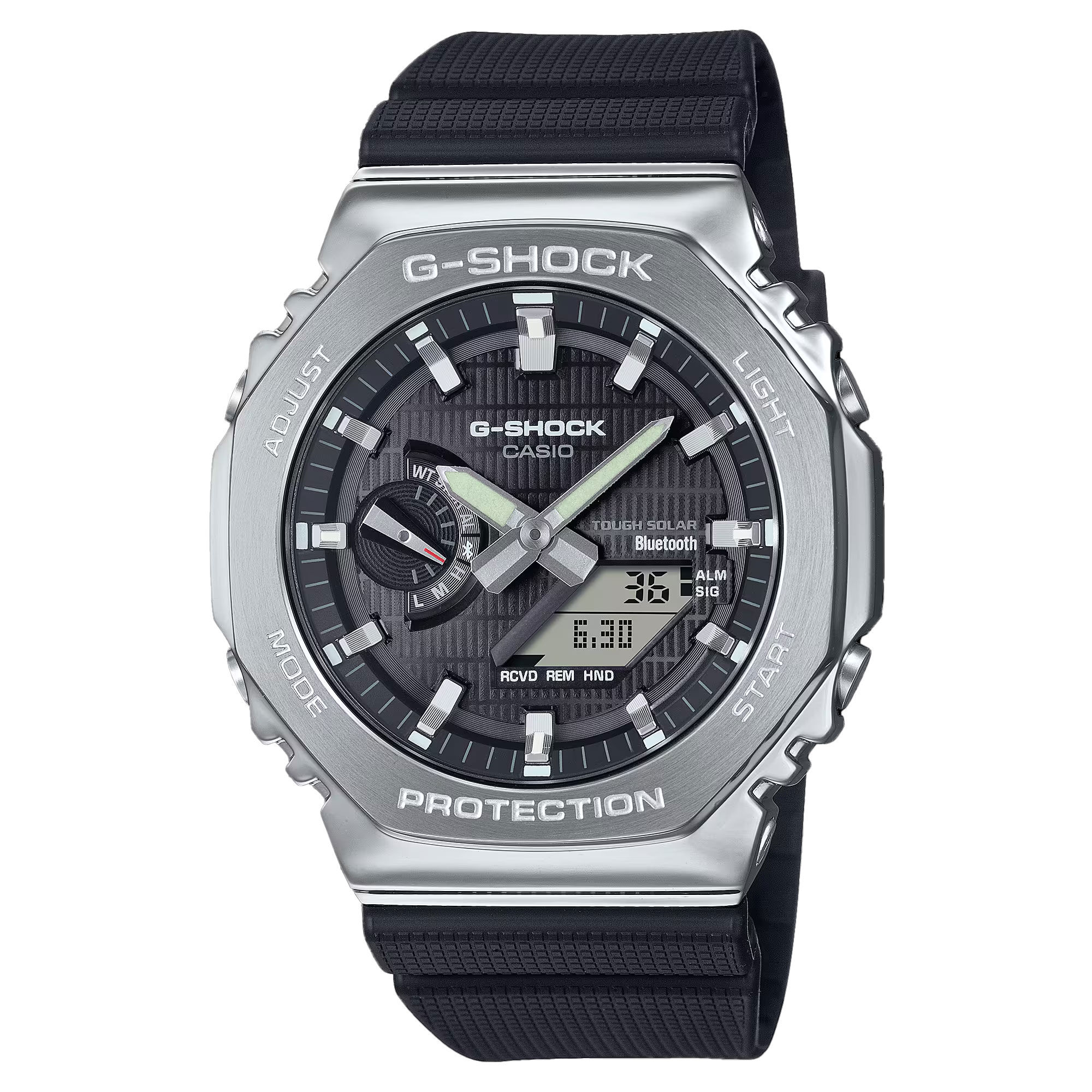 G-Shock G-Steel GBM2100-1A Black Dial Watch, 44.4mm