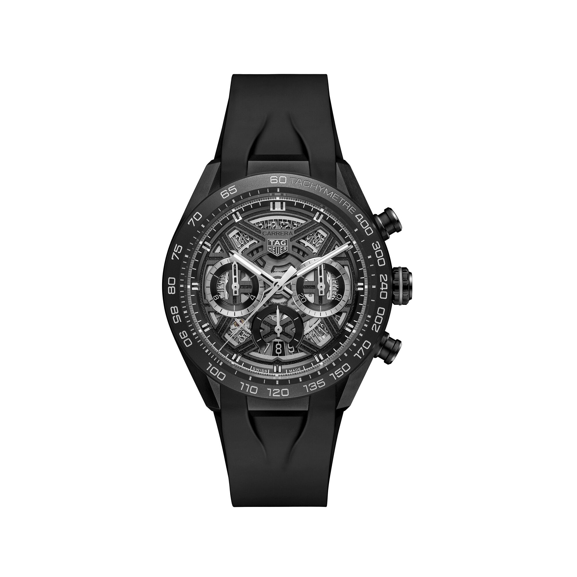 TAG Heuer Carrera Chronograph Extreme Sport Black Dial, 44mm