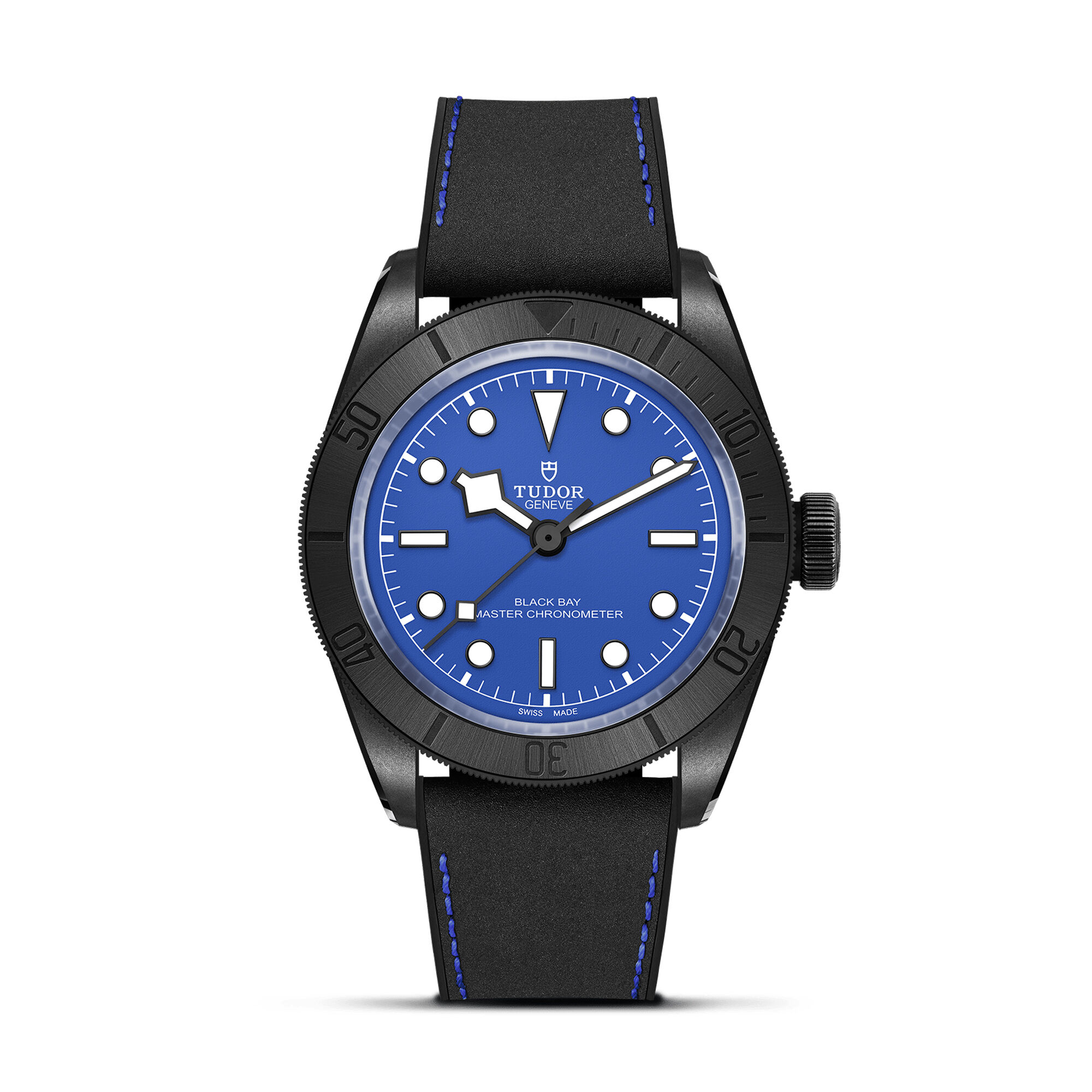 TUDOR Black Bay Ceramic Blue Dial Watch, 41mm