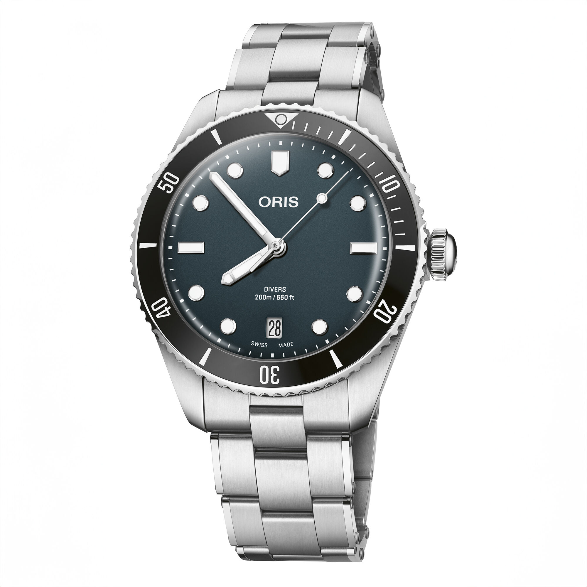 Oris Divers Date Blue Dial, 39 mm