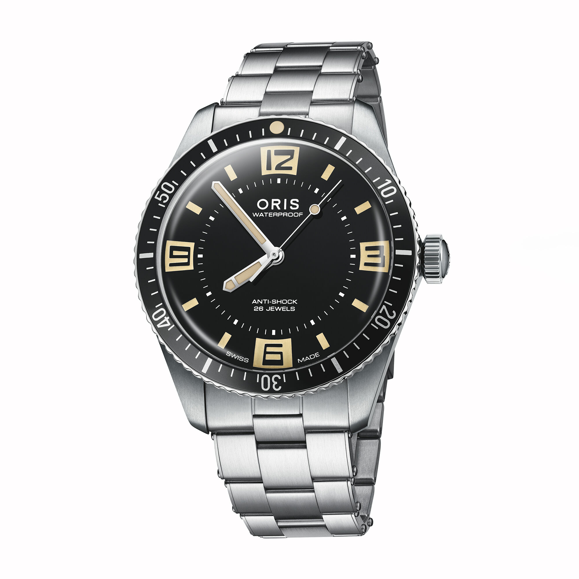 Oris Divers 60th Anniversary Edition Black Dial Watch, 40mm
