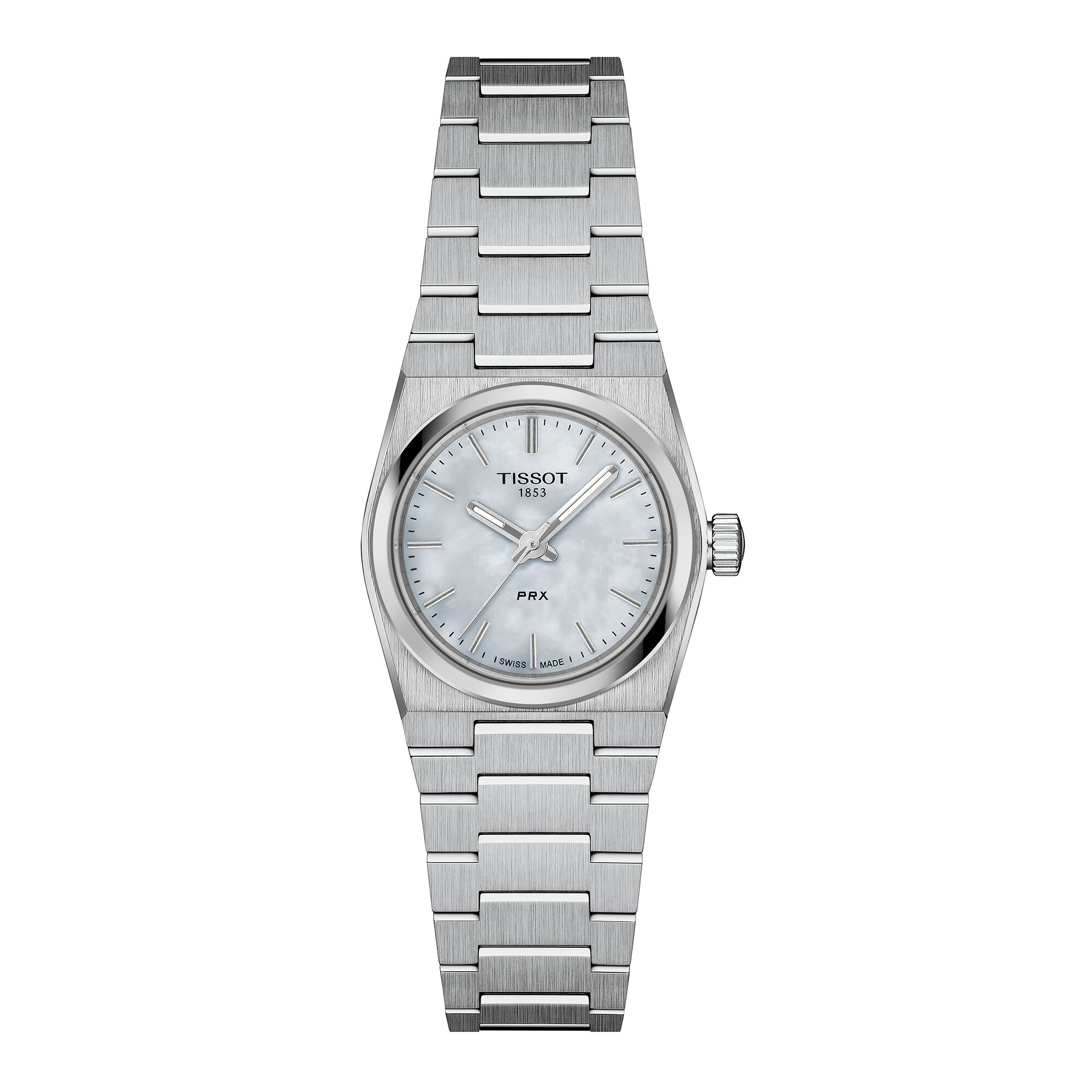 TISSOT PRX White Mother of Pearl Watch, 25mm