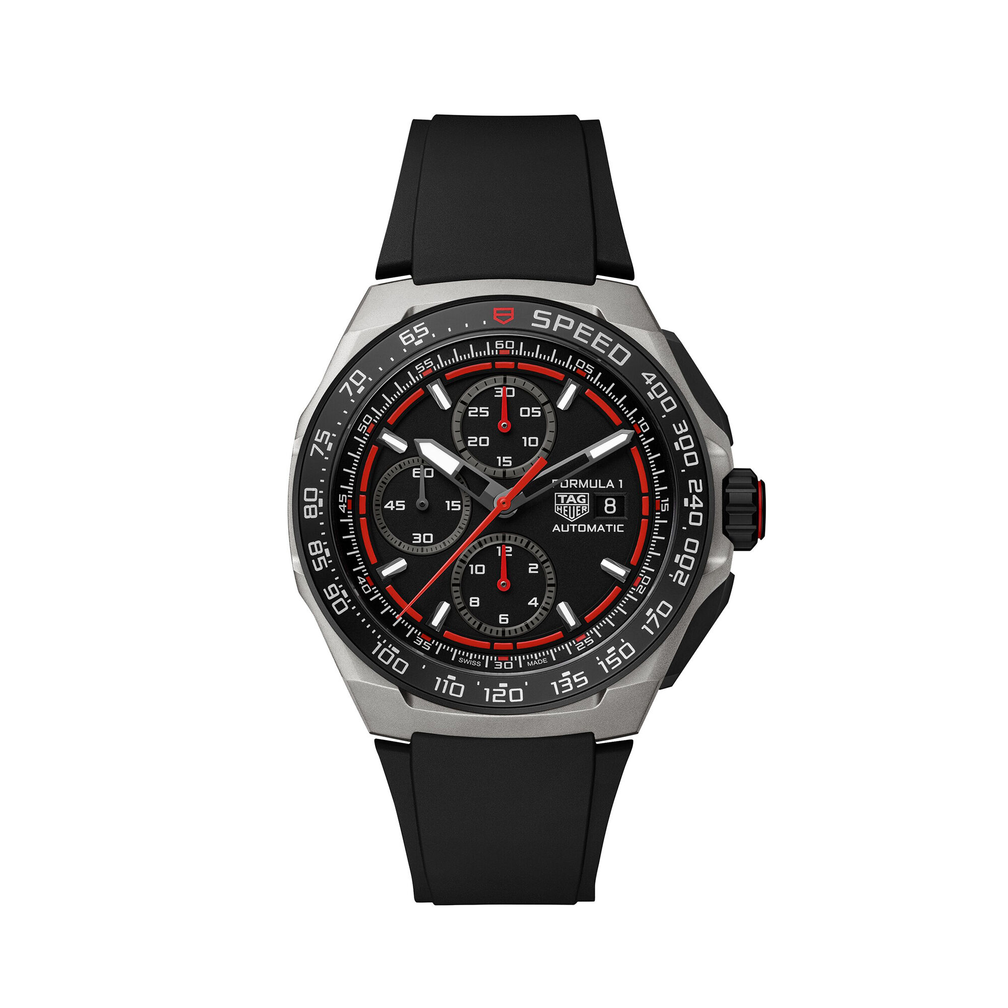 TAG Heuer Formula 1 Chronograph Black Dial Watch, 44mm