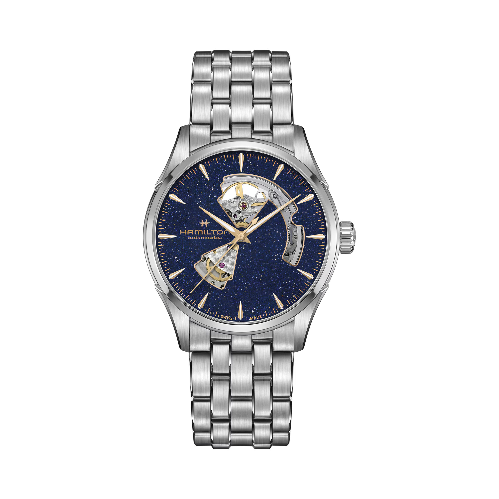 Hamilton Jazzmaster Open Heart Auto Blue Dial Watch, 42mm