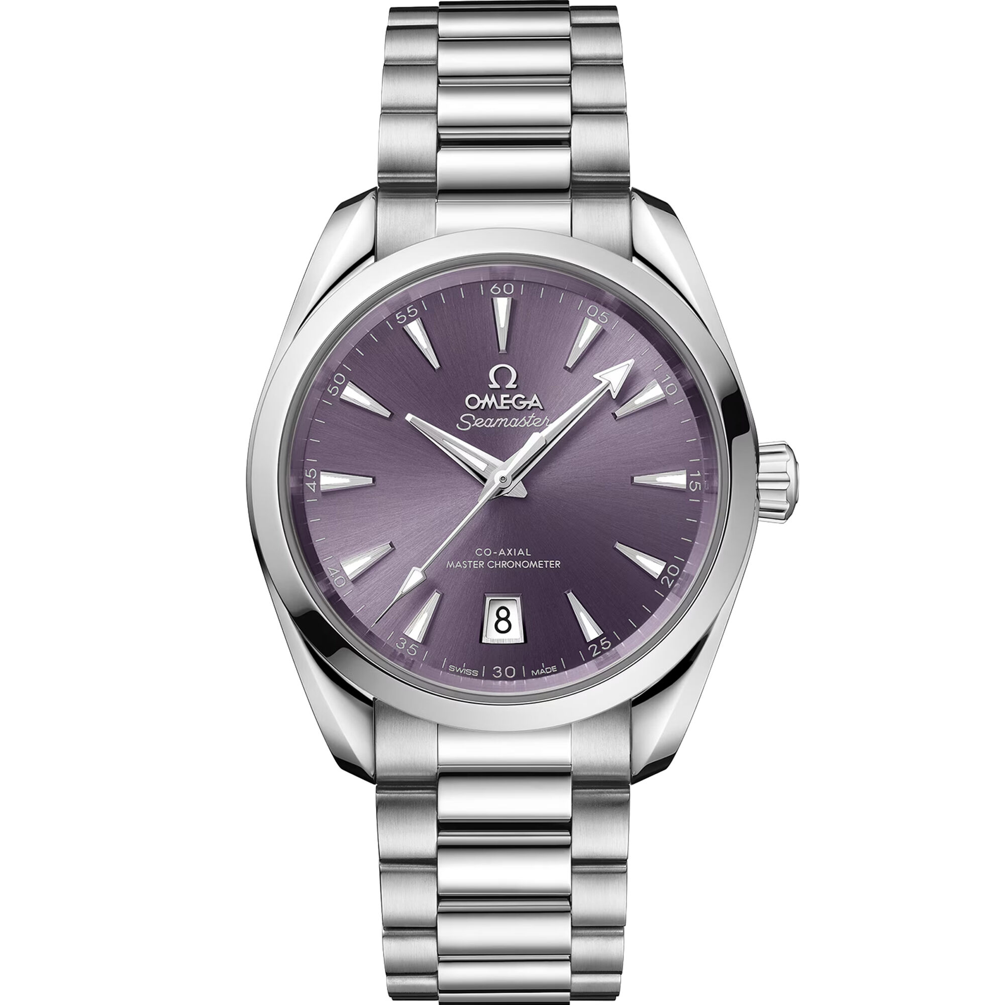 OMEGA Seamaster Aqua Terra Shades Purple Dial Watch, 38mm
