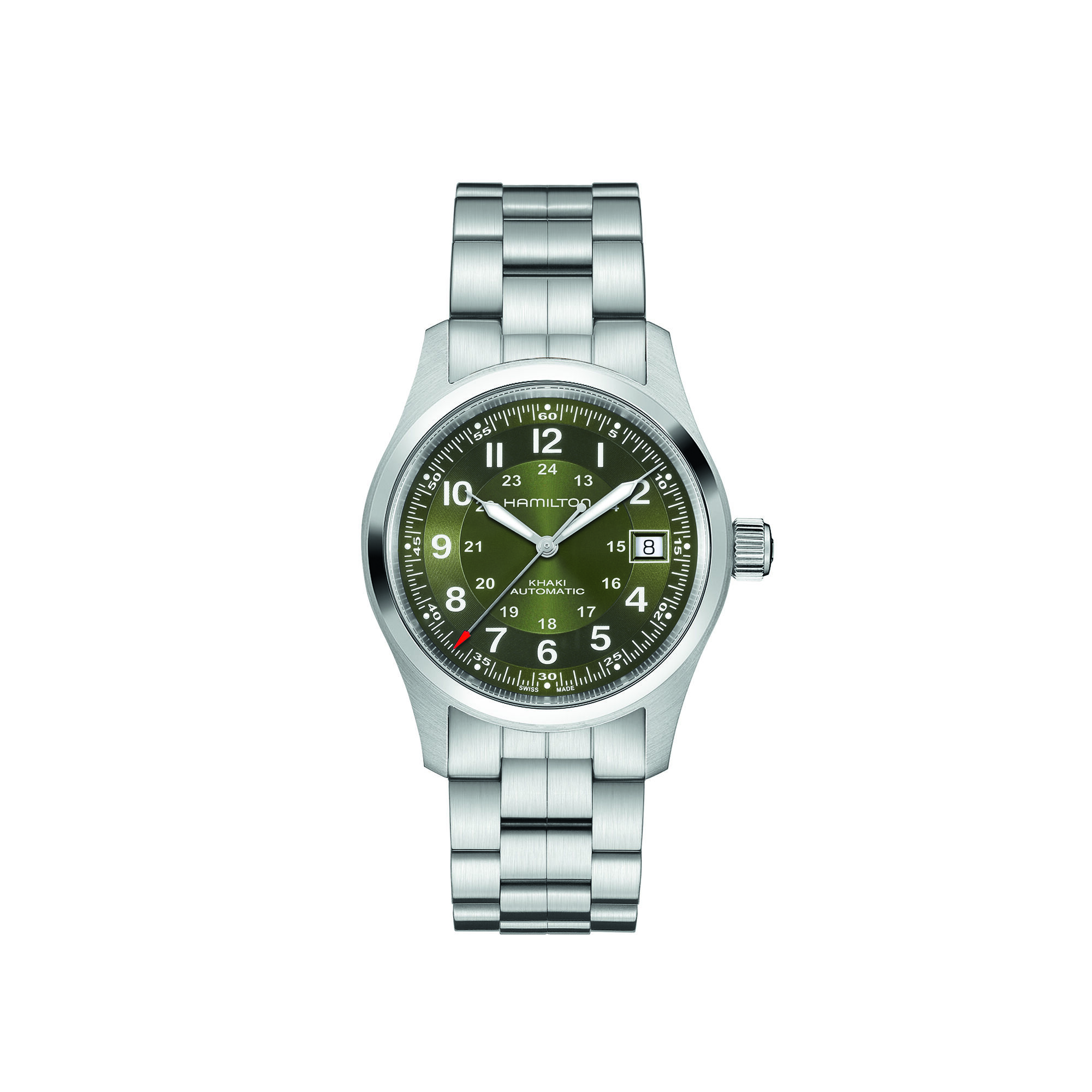 Hamilton Khaki Field Auto Green Dial Watch, 38mm