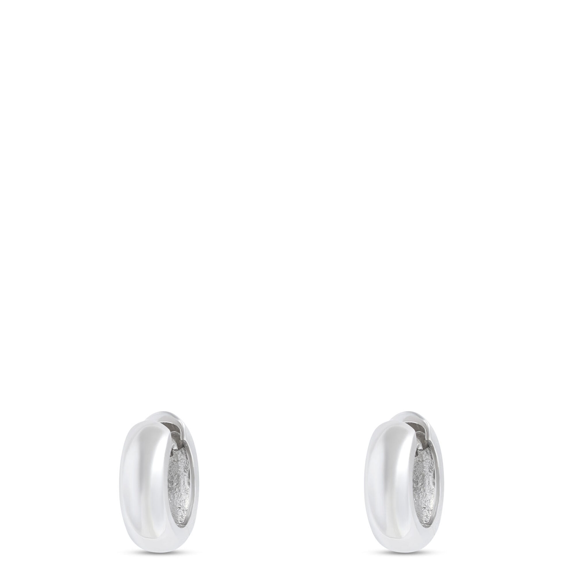 20MM Hoop Earrings, Sterling Silver