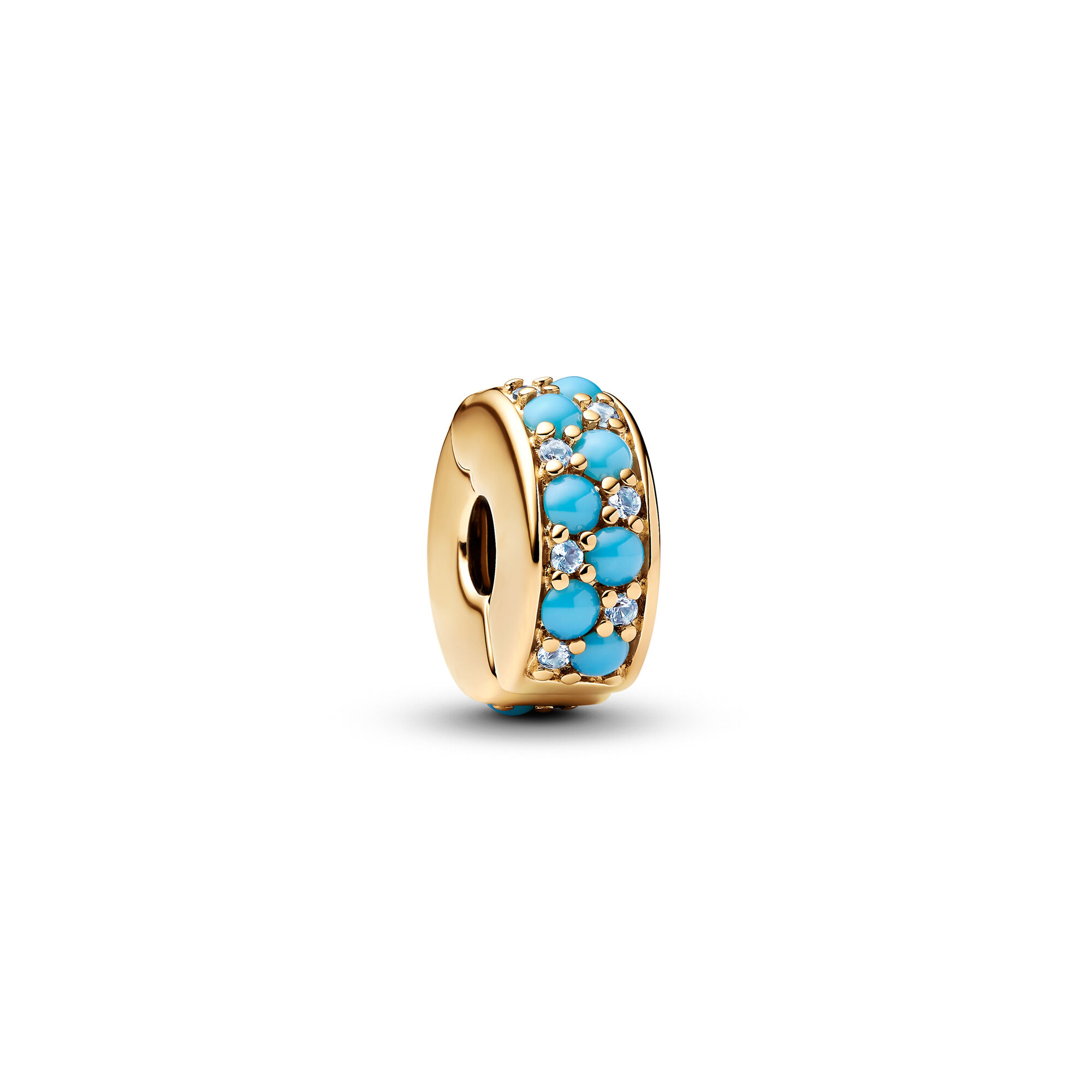 Pandora Aqua Blue Clip Charm