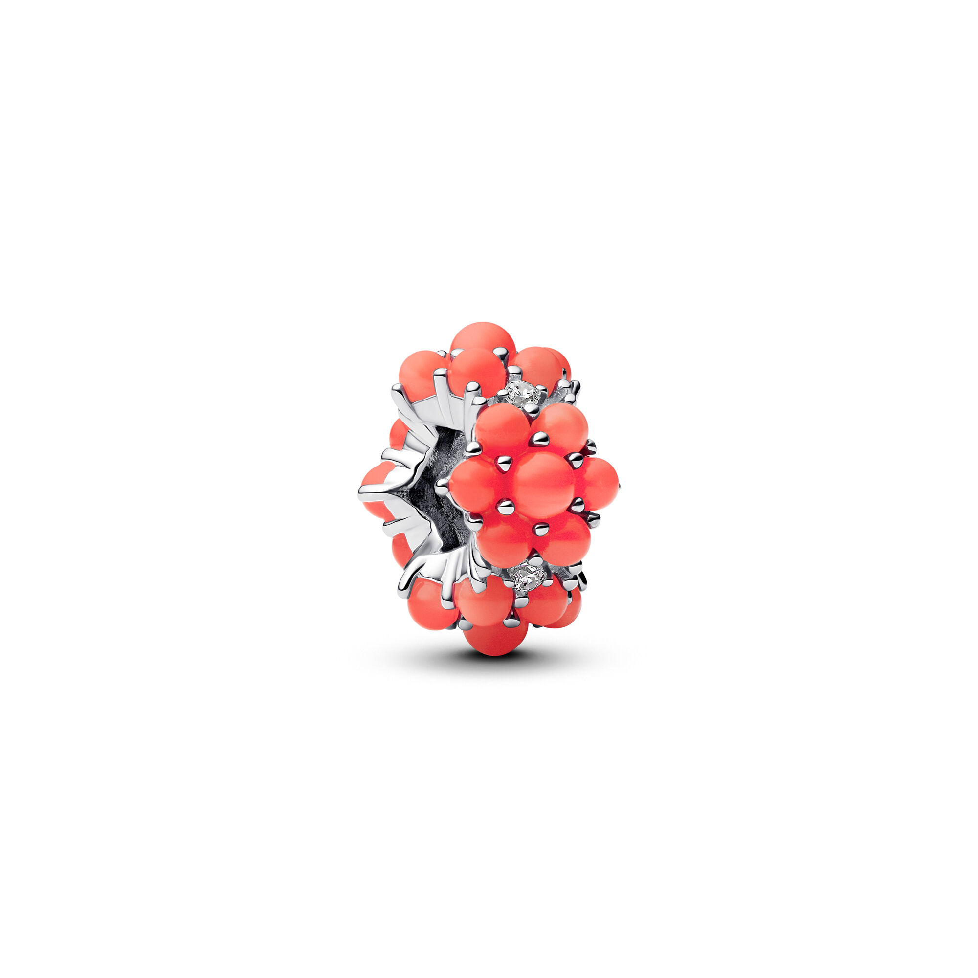 Pandora Coral-coloured Ocean Charm