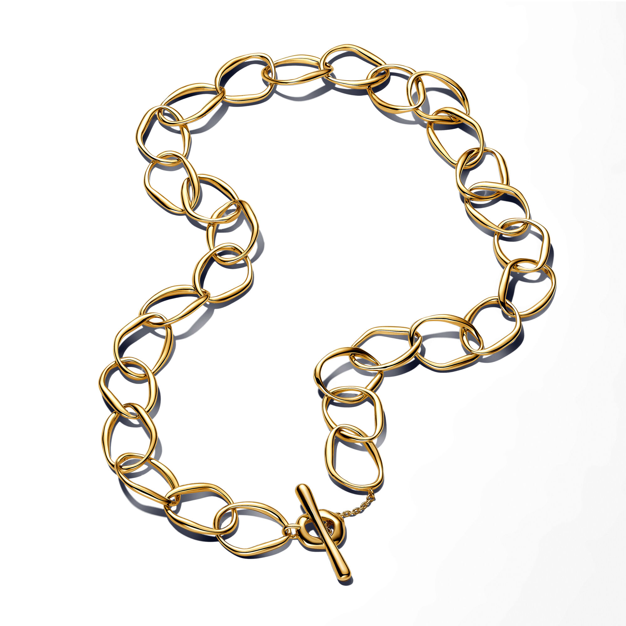 Pandora Organically Shaped Link Necklace
