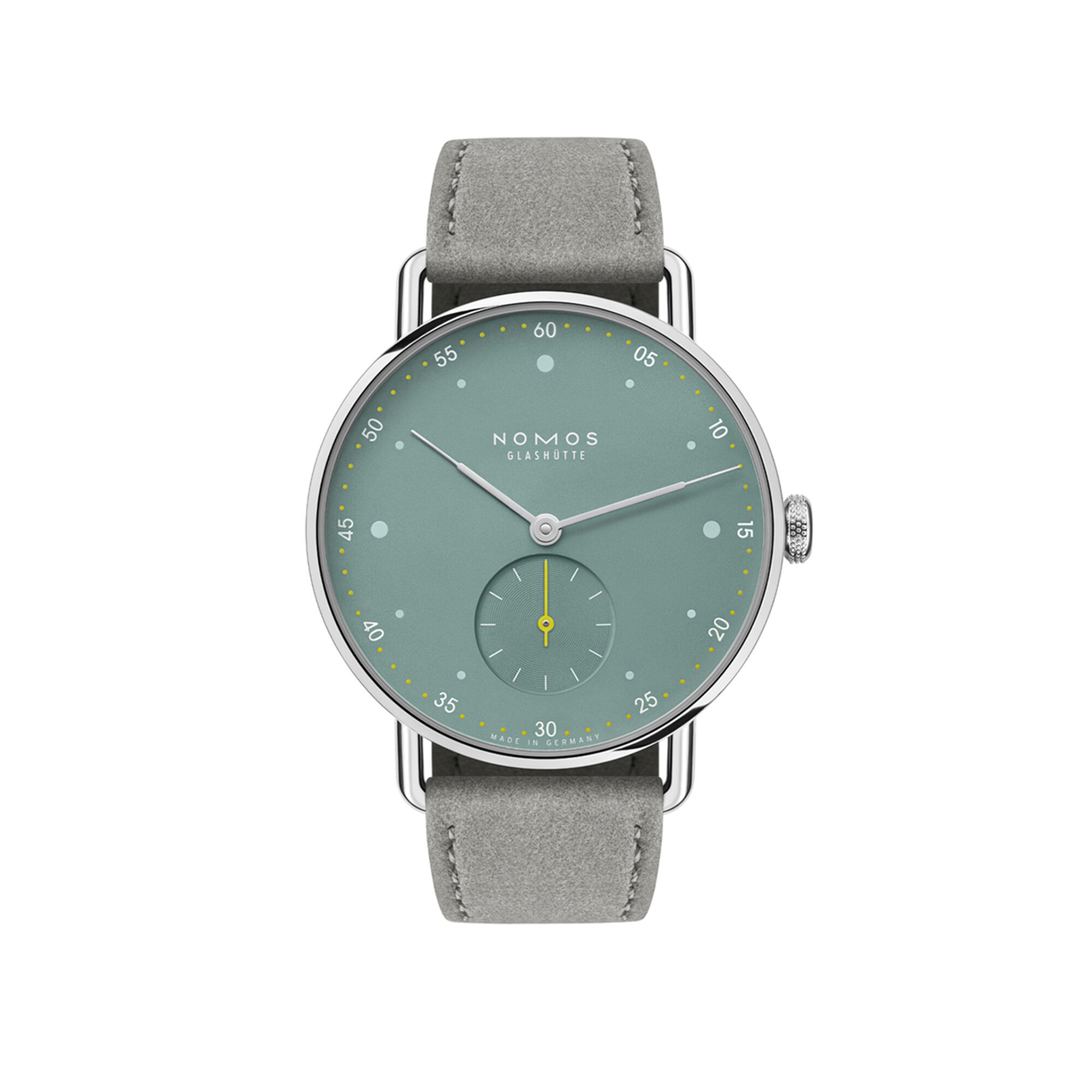 NOMOS Metro Sage Green Dial Watch, 33mm