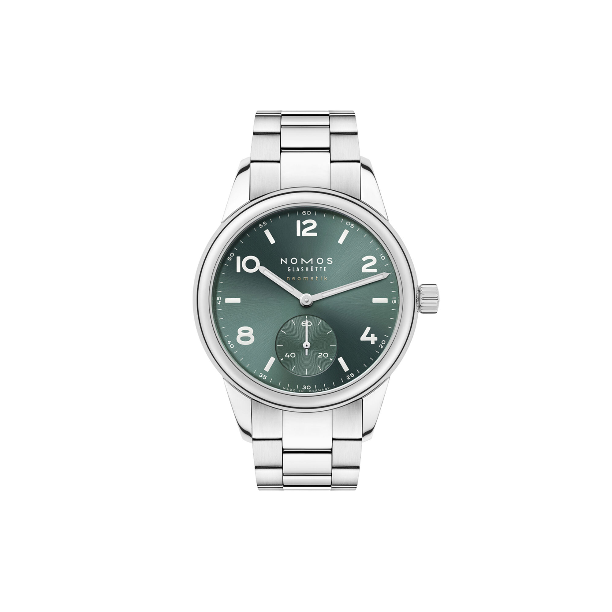 NOMOS Club Sport Neomatik Petrol Green Dial Watch, 37mm