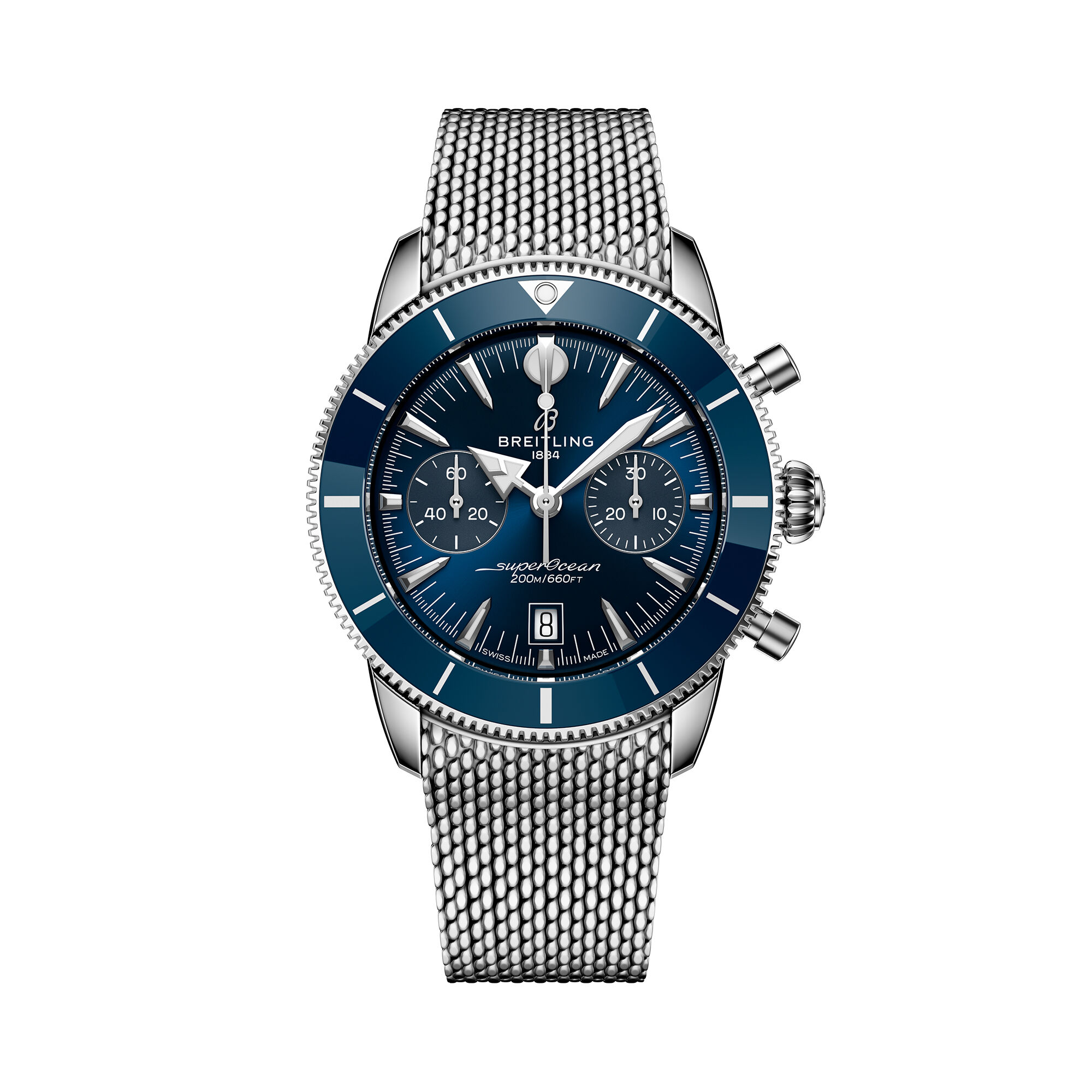 Breitling Superocean Heritage B01 Chronograph Blue Dial Watch, 42mm
