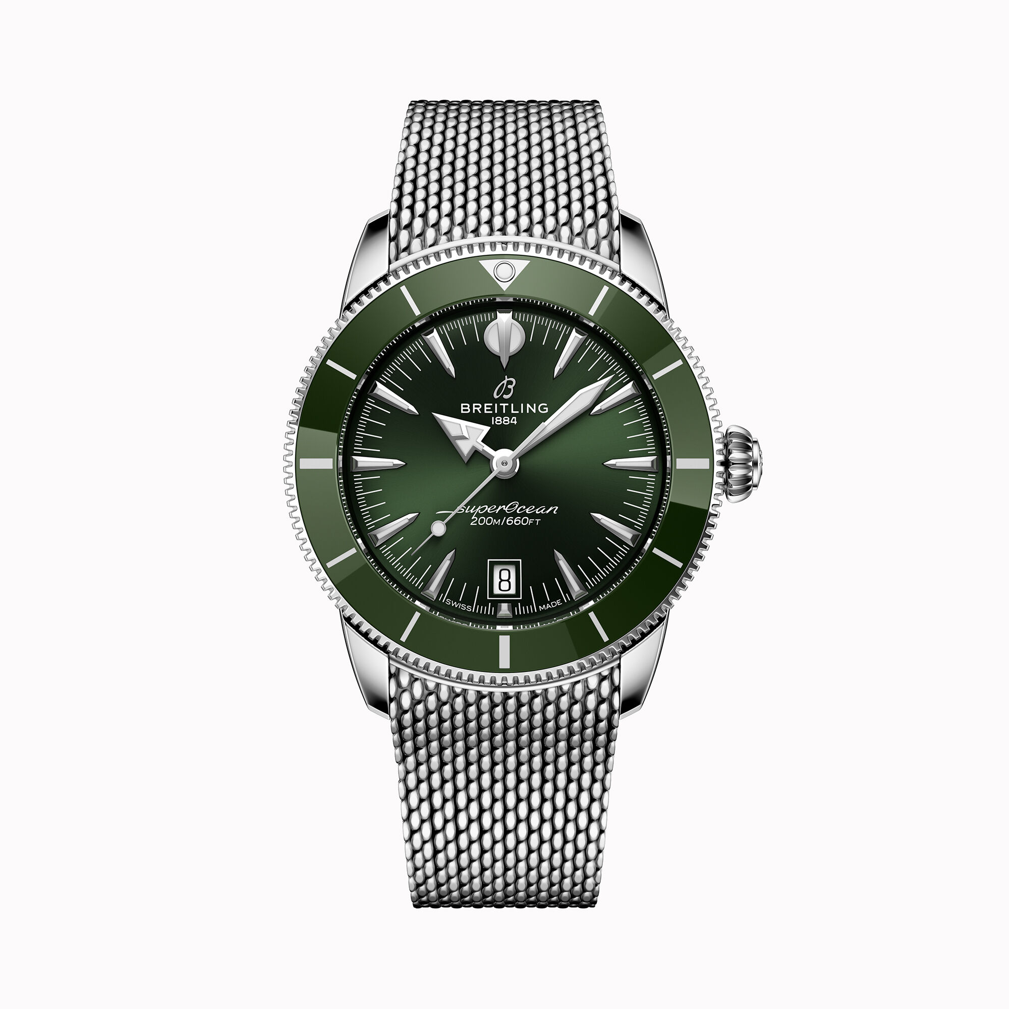 Breitling Superocean Heritage B31 Automatic Green Dial Watch, 42mm