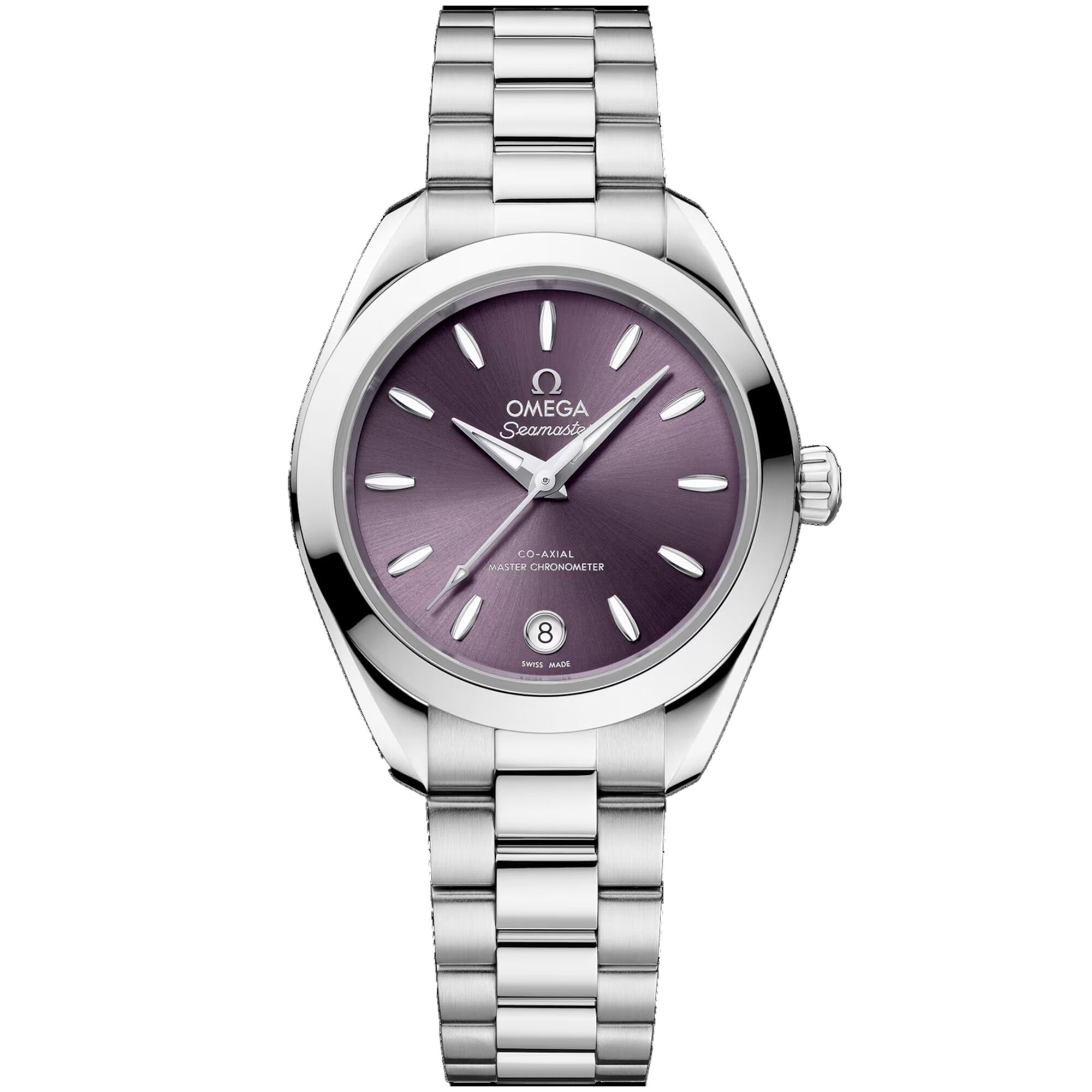 OMEGA Seamaster Aqua Terra 150M Purple Dial Watch, 30mm