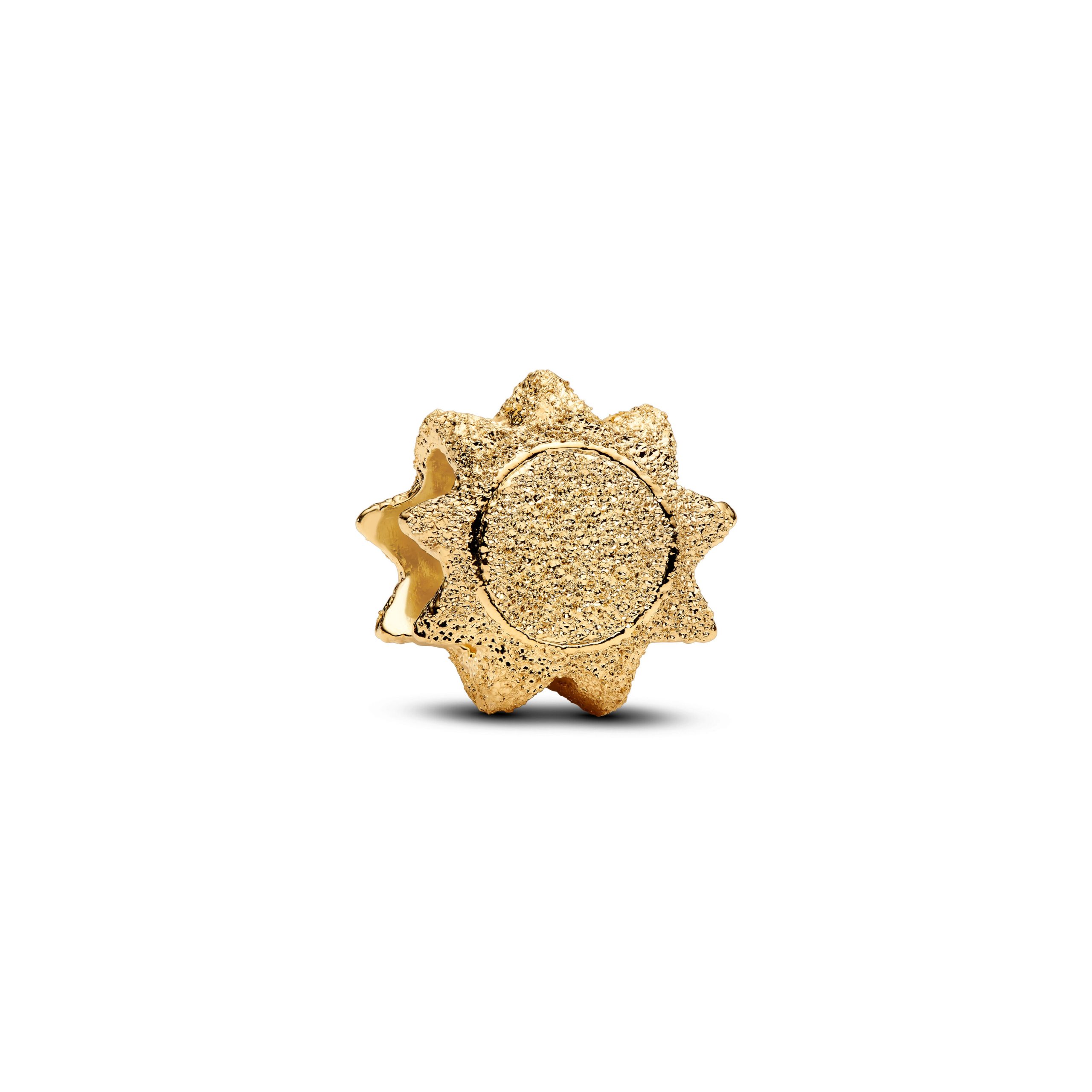 Pandora Textured Sun Mini Charm