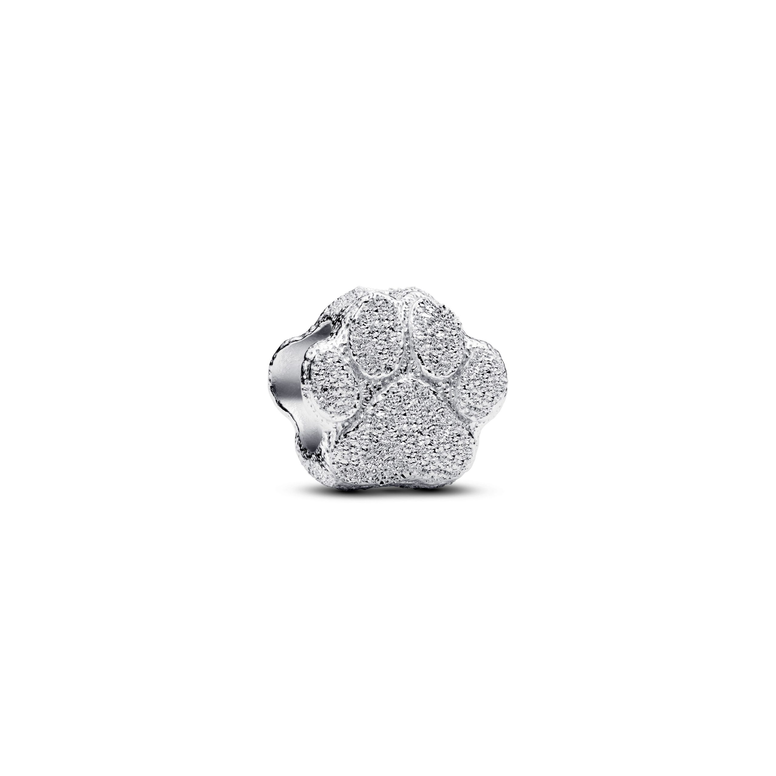 Pandora Textured Paw Mini Charm