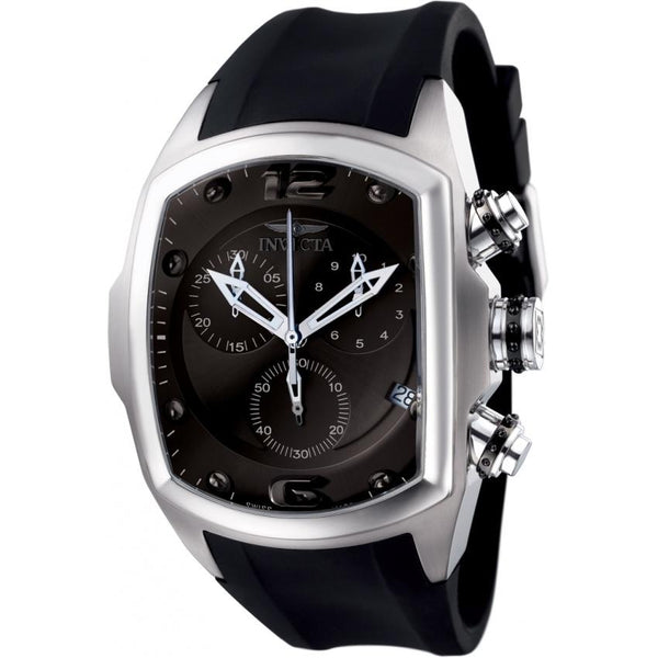 Invicta Men's 6103 Lupah Revolution Chronograph Black Polyurethane Watch
