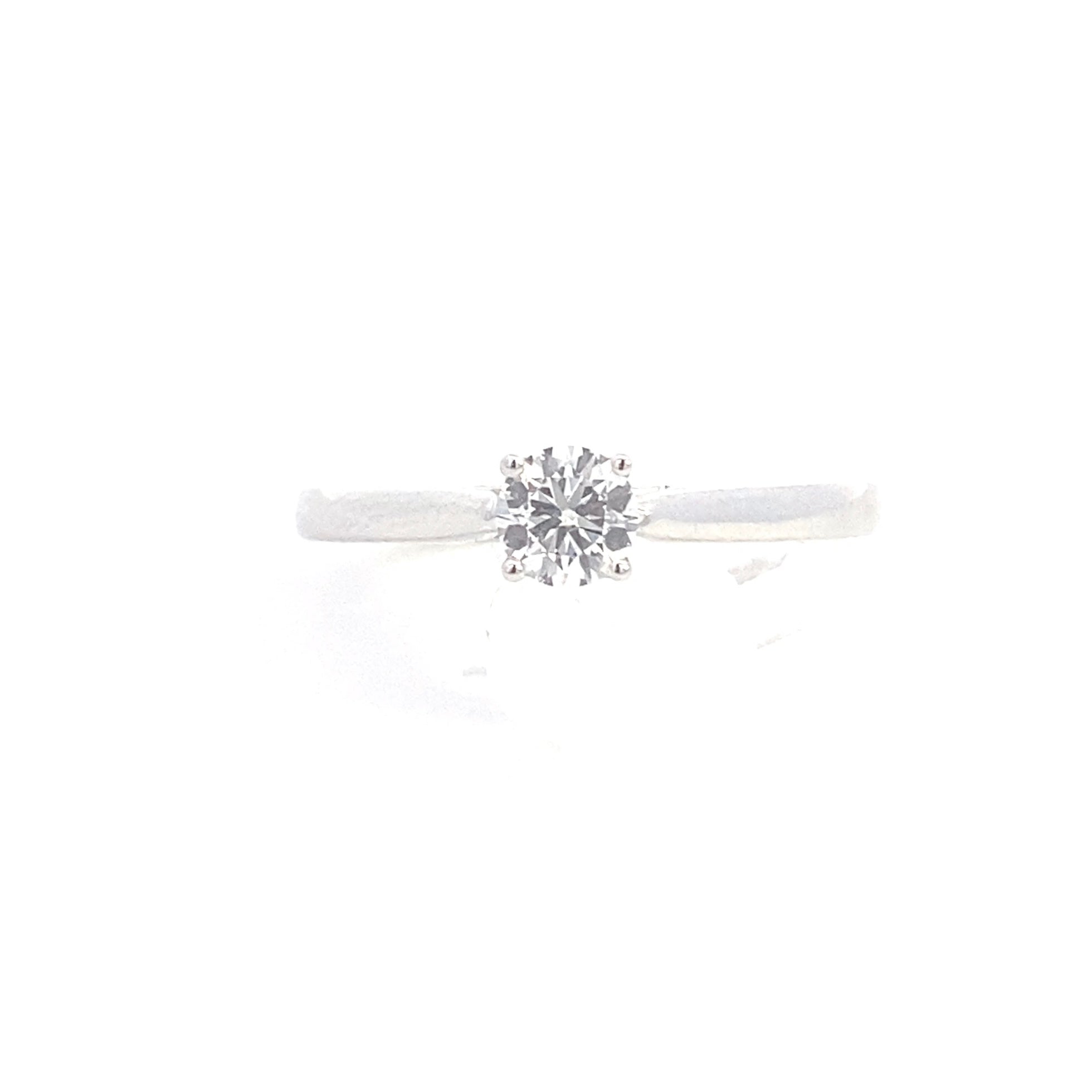 14K Lab Grown Diamond Solitaire Engagement Ring.