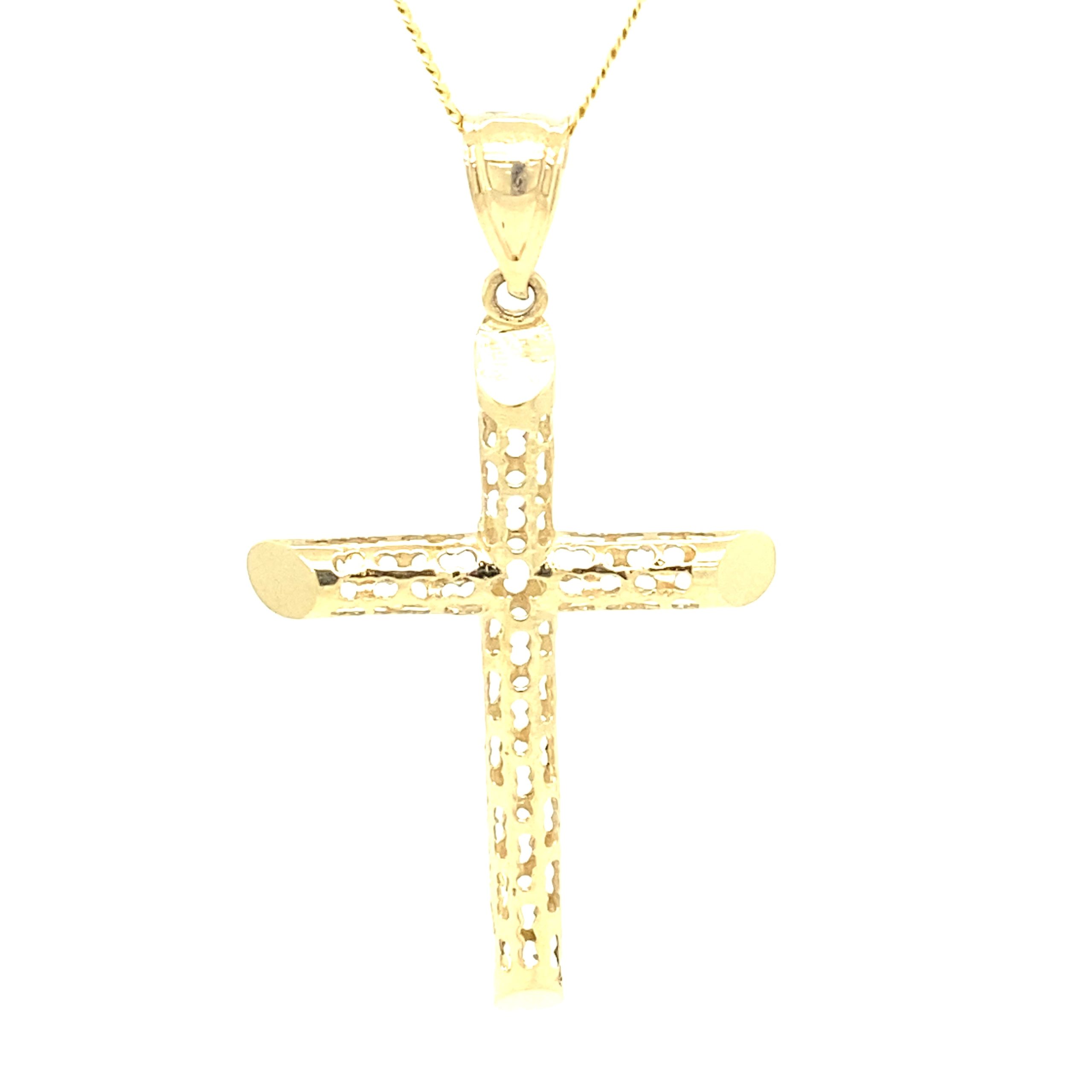 14K VINTAGE CROSS