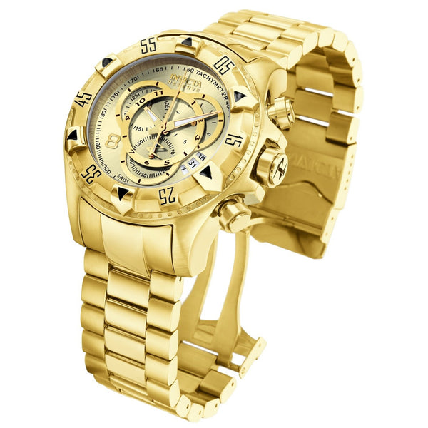 Invicta Men's 6471 Excursion Reserve Chronograph Gold-Tone Stainless Steel Watch